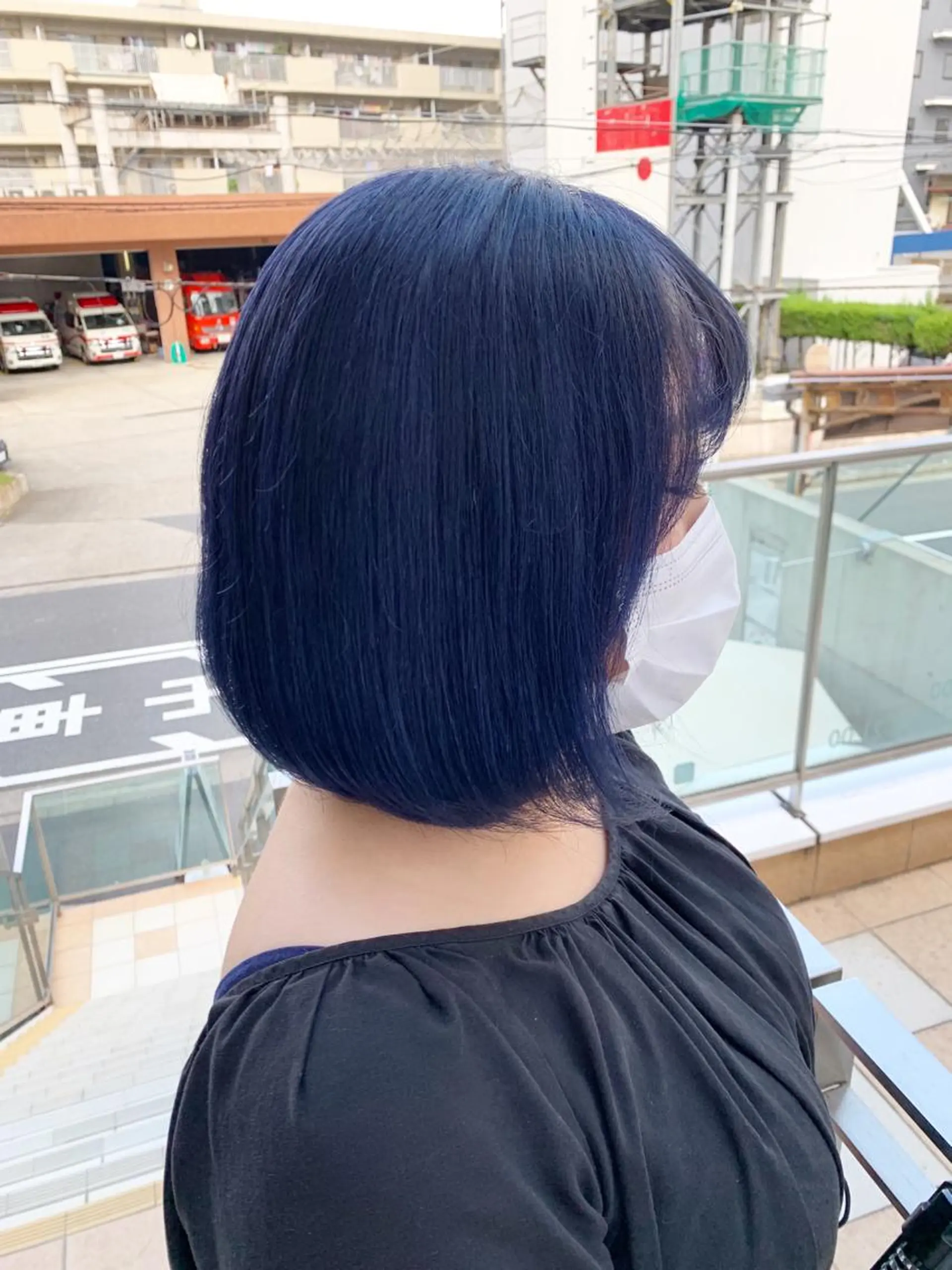 ショート カラー パーマ 名古屋駅/トップス タイリスト/大黒拓哉のヘアスタイル