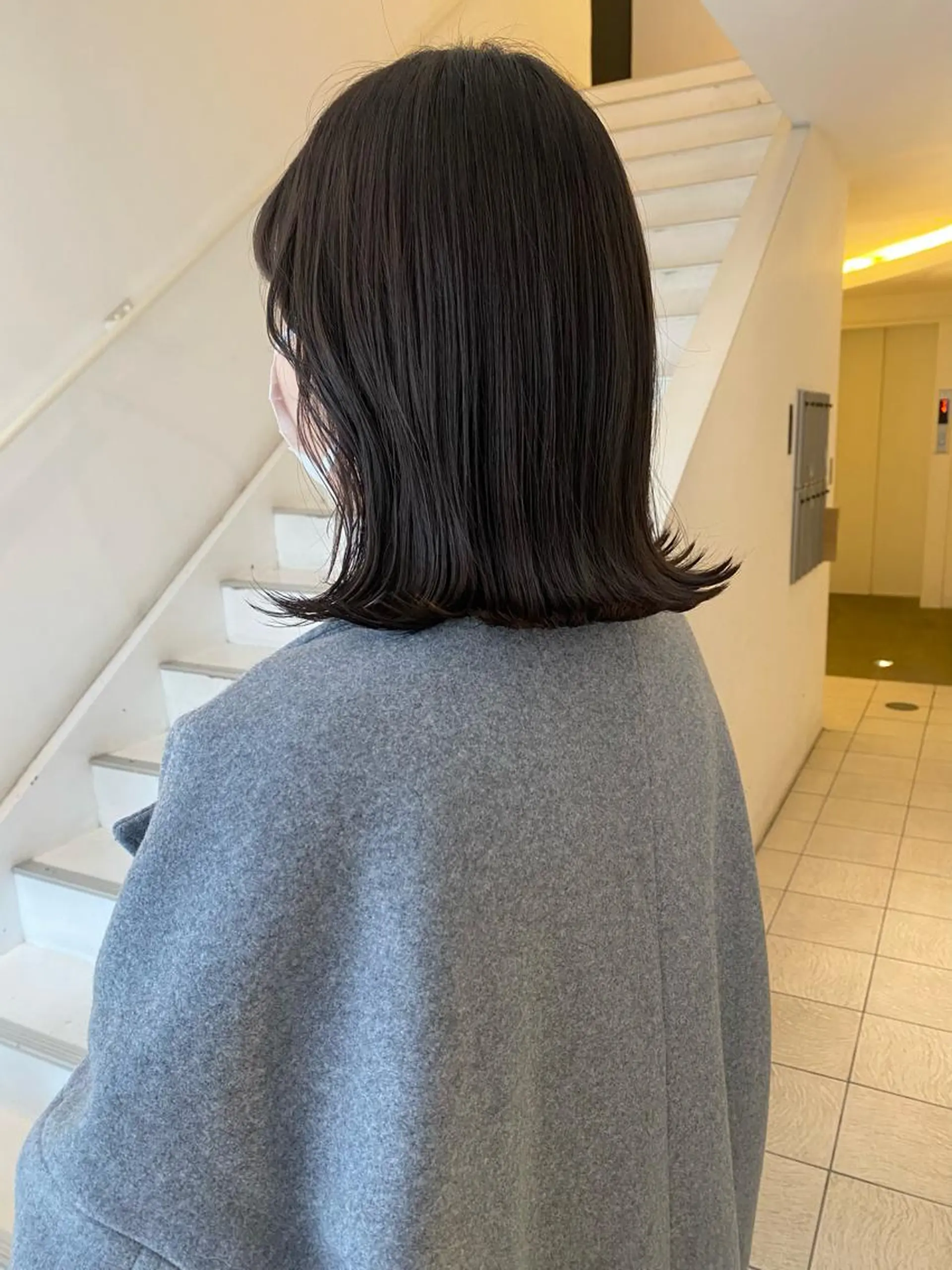 ミディアム カラー ブラウンカラー ダークブラウン ヘアカラー アオイ🩵暖色 /まろやかカラーのヘアスタイル