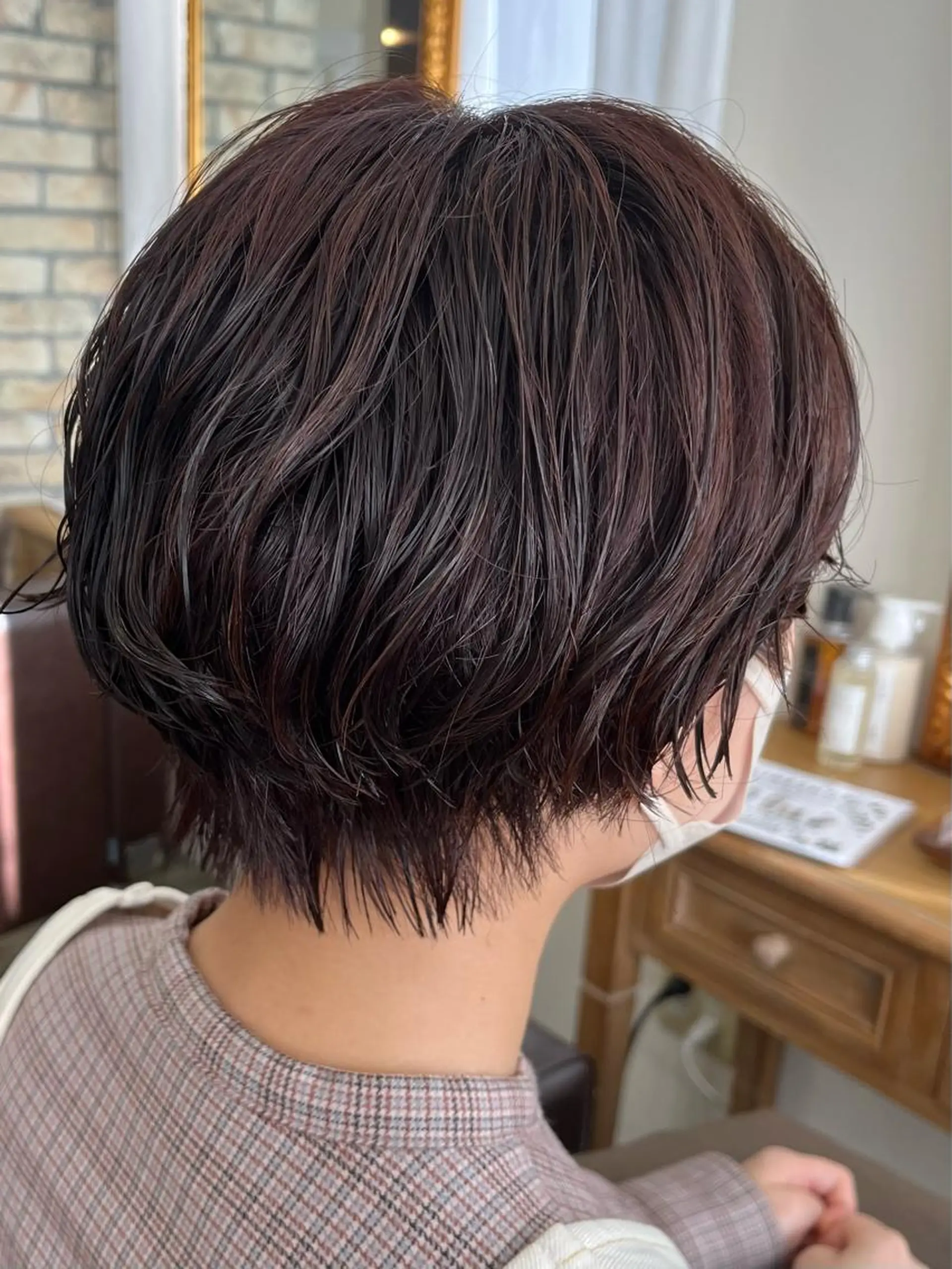 ショート カット ヘアカラー トリートメント ショートスタイル /tomo.のヘアスタイル