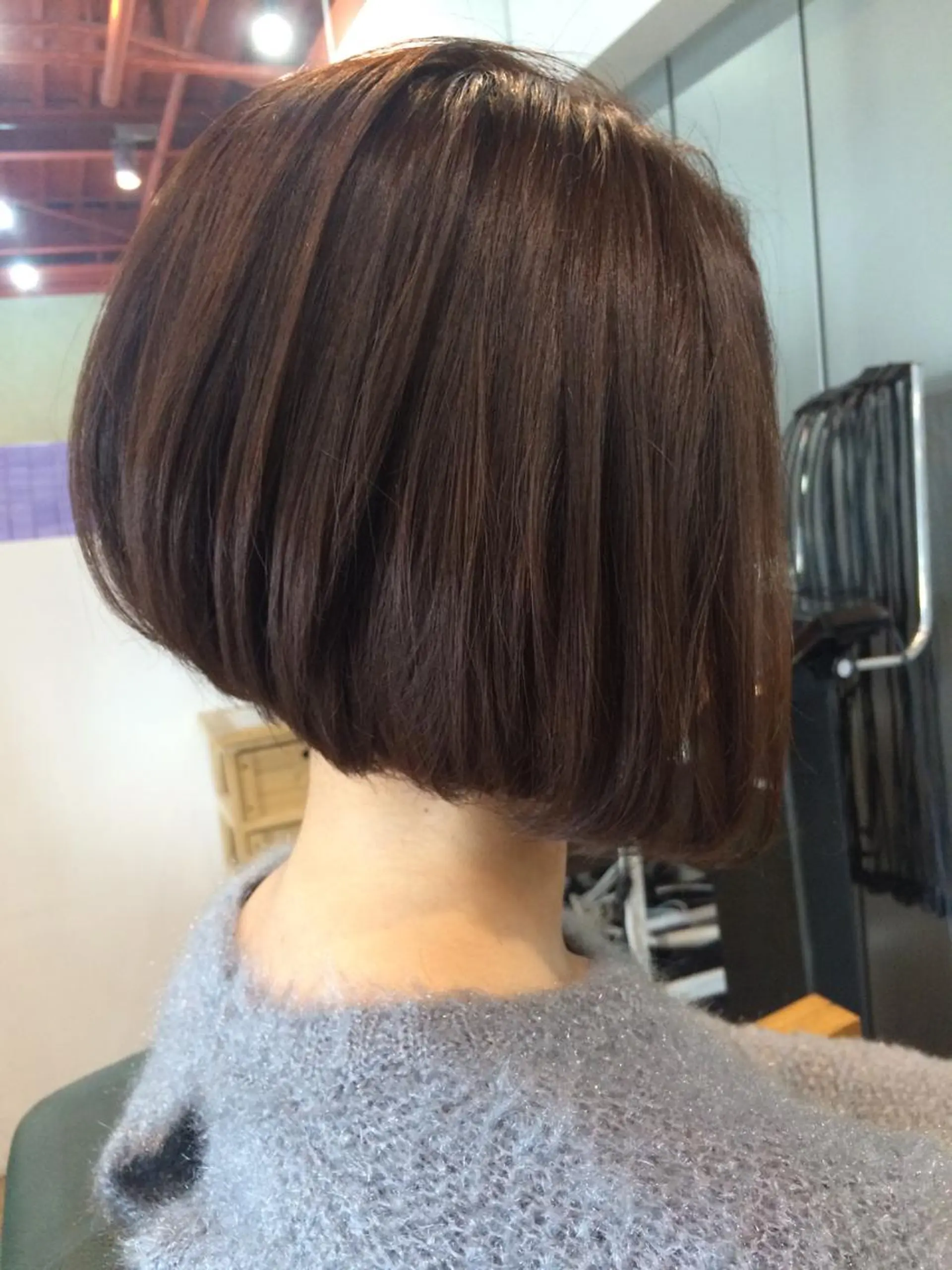 ショート ミディアム カラー ヘアアレンジ キッズ 前下がりボブ ボブ 今泉 直裕ショートボブの匠のヘアスタイル