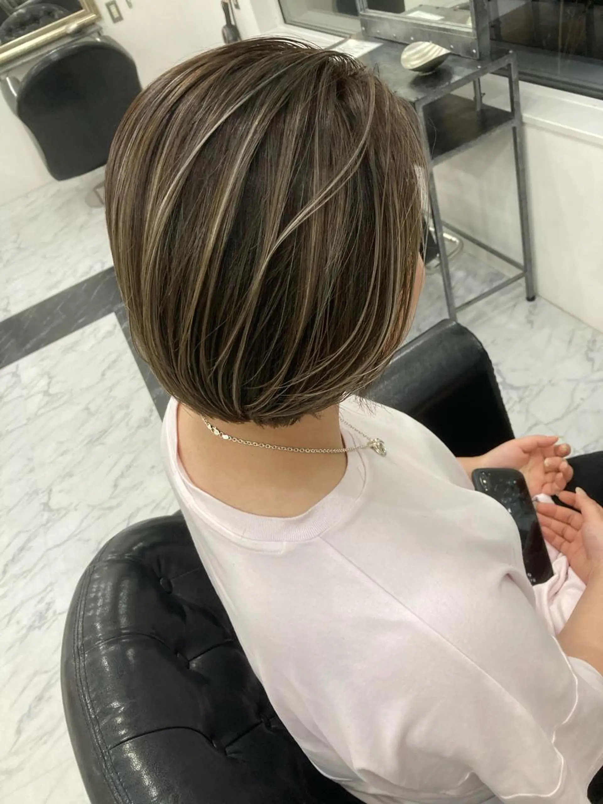 ショート カラー パーマ ヘアアレンジ メンズ キッズ ネイル マツエク・マツパ 圧倒的なクォリティ✨ waku 岡崎店のヘアスタイル