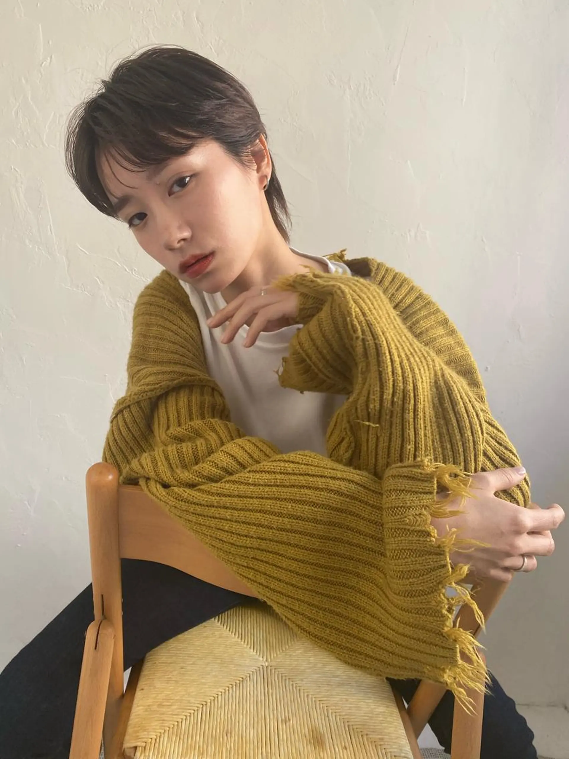 ショート カラー ヘアカラー トリートメント 🍃ショートヘア🍃 北林春樹のヘアスタイル