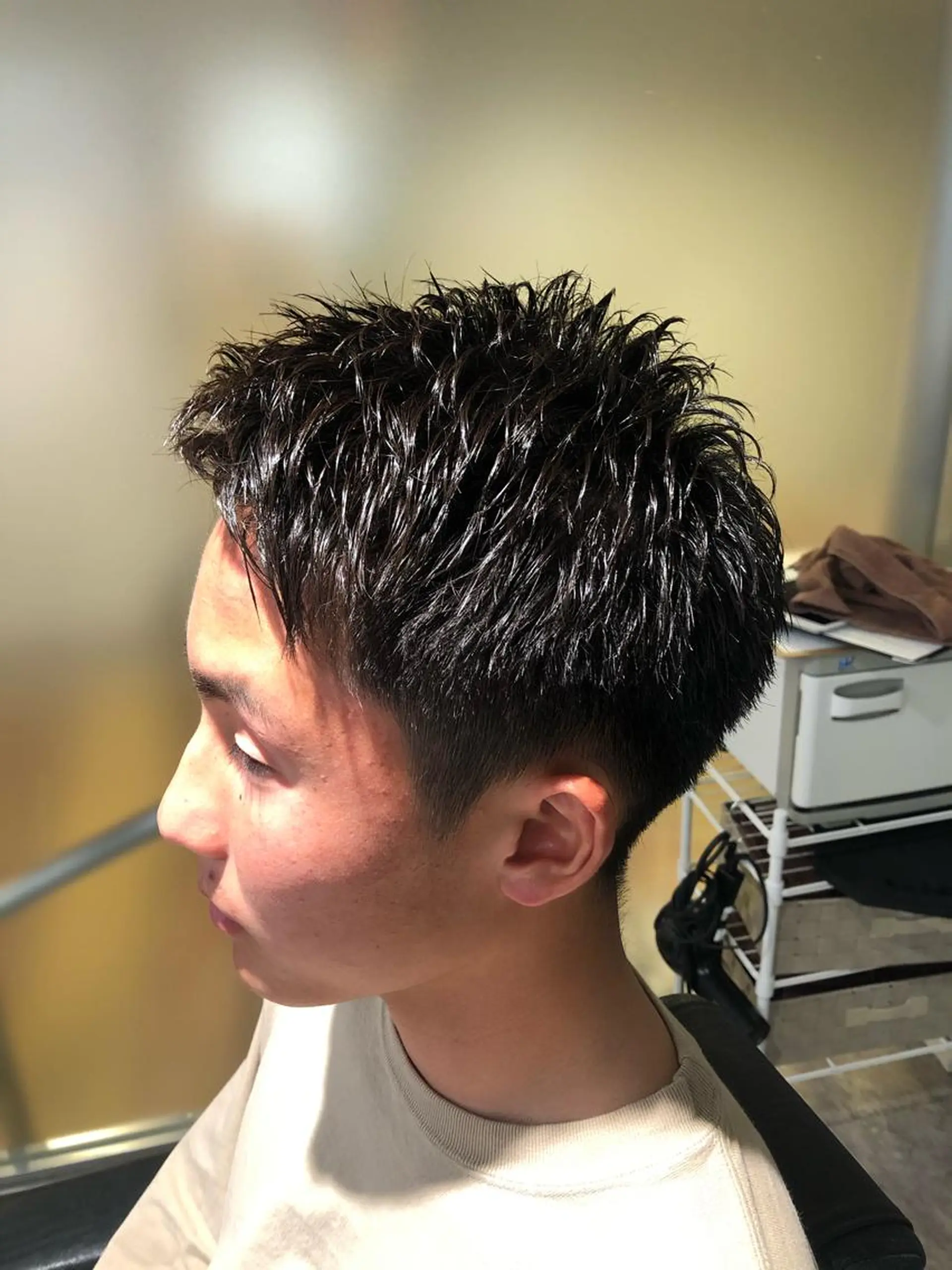 ショート パーマ bifino.rilune for men所属・rilune matsuoのヘアスタイル