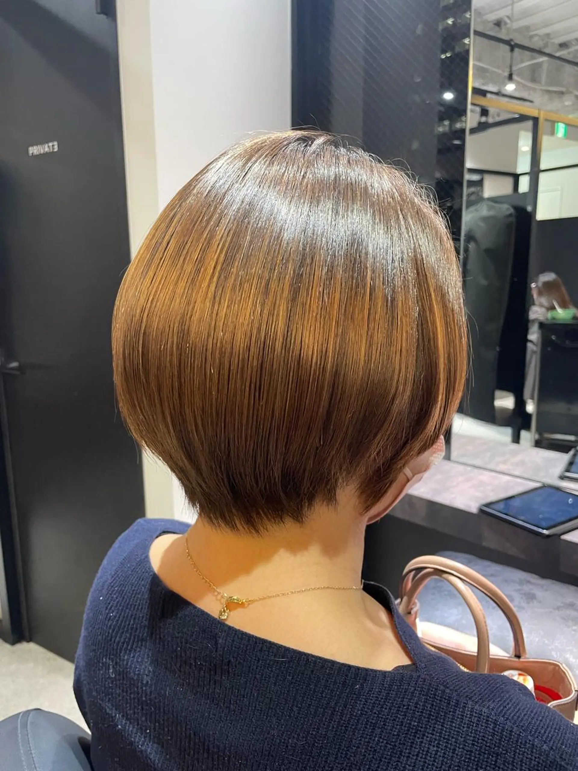 ショート パーマ 髪質改善 縮毛矯正 ショート/脱白髪染め ☆宇﨑悠実のヘアスタイル