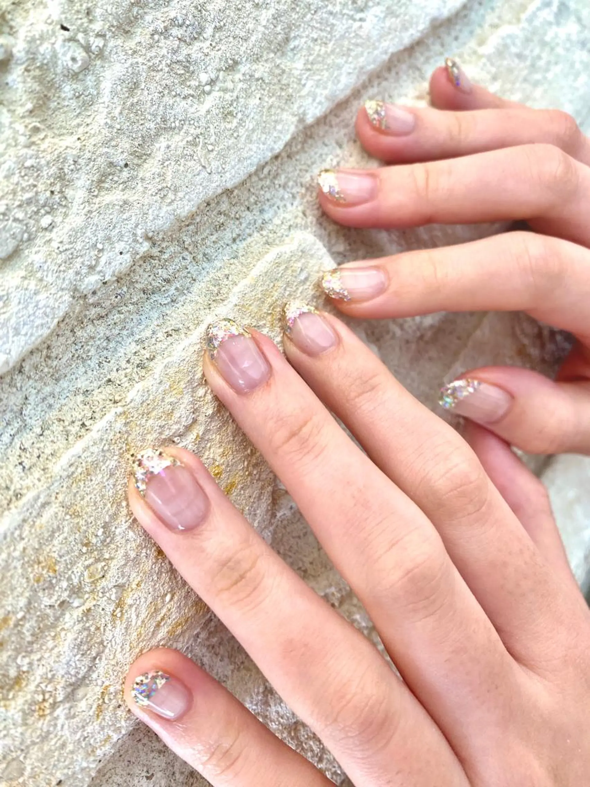 ネイル アニマル柄 アートネイル オーロラネイル クリアネイル 成人式 ハンドネイル ハンドケア Lililas サロン&スクールのネイルデザイン