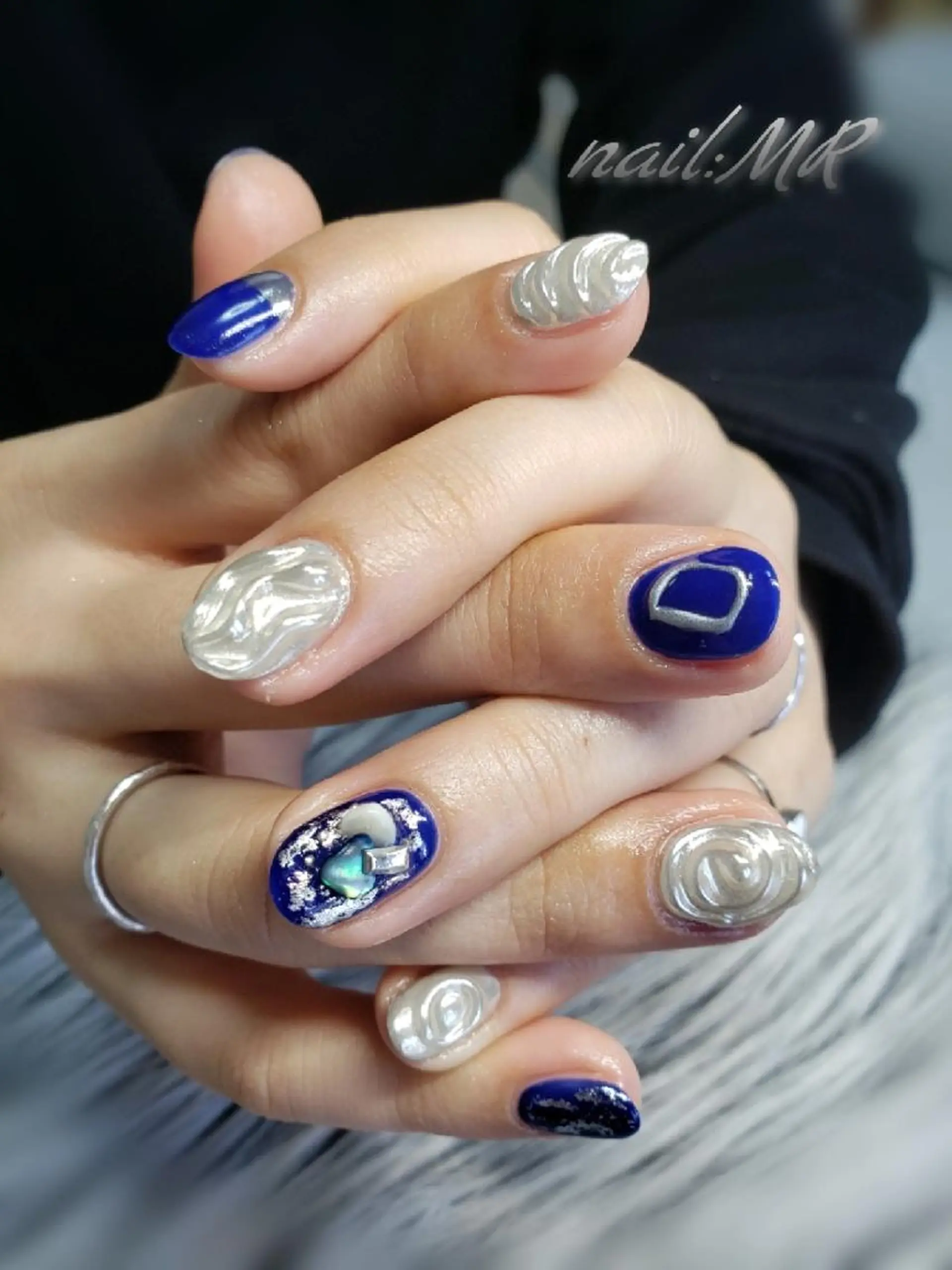 ネイル 持ち込み ニュアンスネイル ハンドネイル Nail salon Coco【溝の口駅】のネイルデザイン