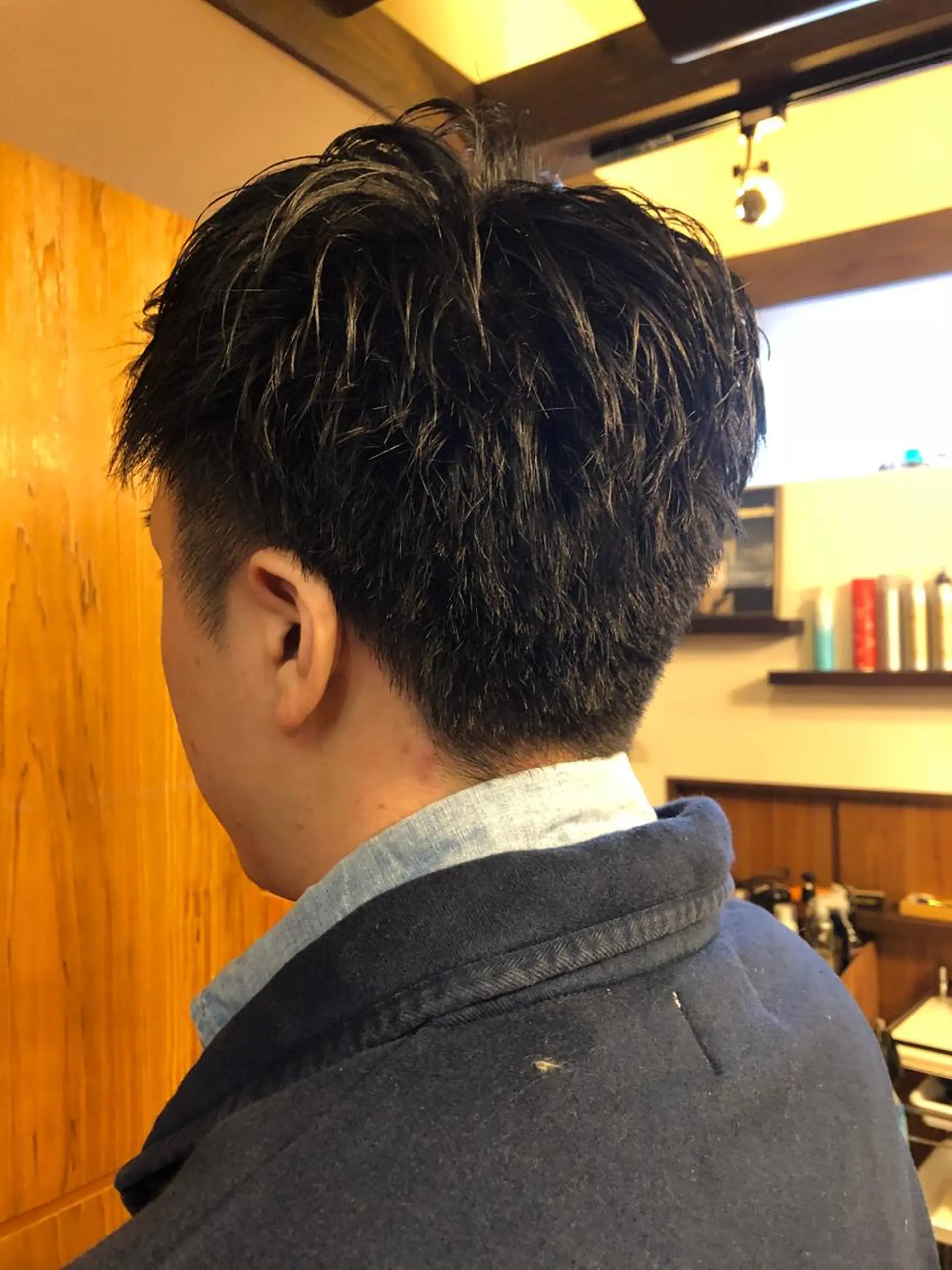 メンズ ツーブロック 刈り上げ 長谷川 薫のヘアスタイル