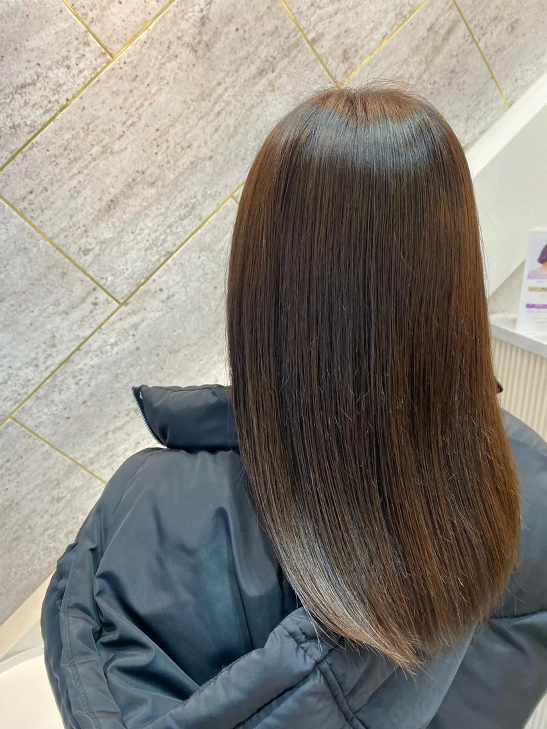 ロング トリートメント カット 縮毛矯正 トリートメント ヘッドスパ 木原良 (キハラ リョウ)のヘアスタイル