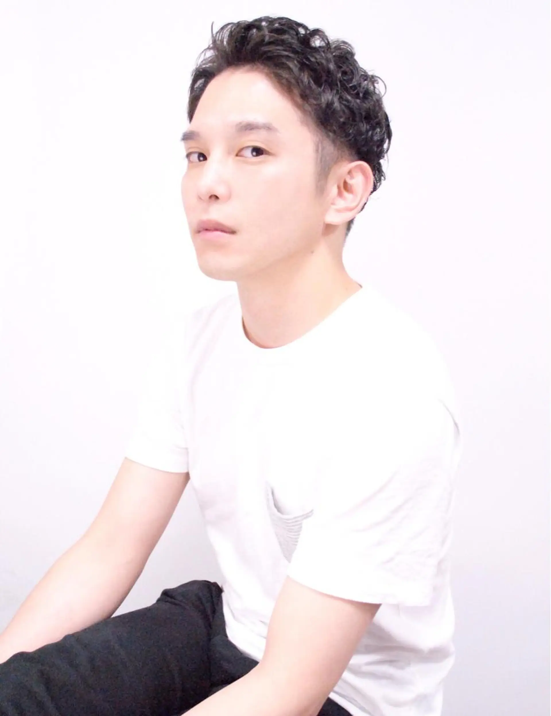 パーマ メンズ 米澤 篤志のヘアスタイル