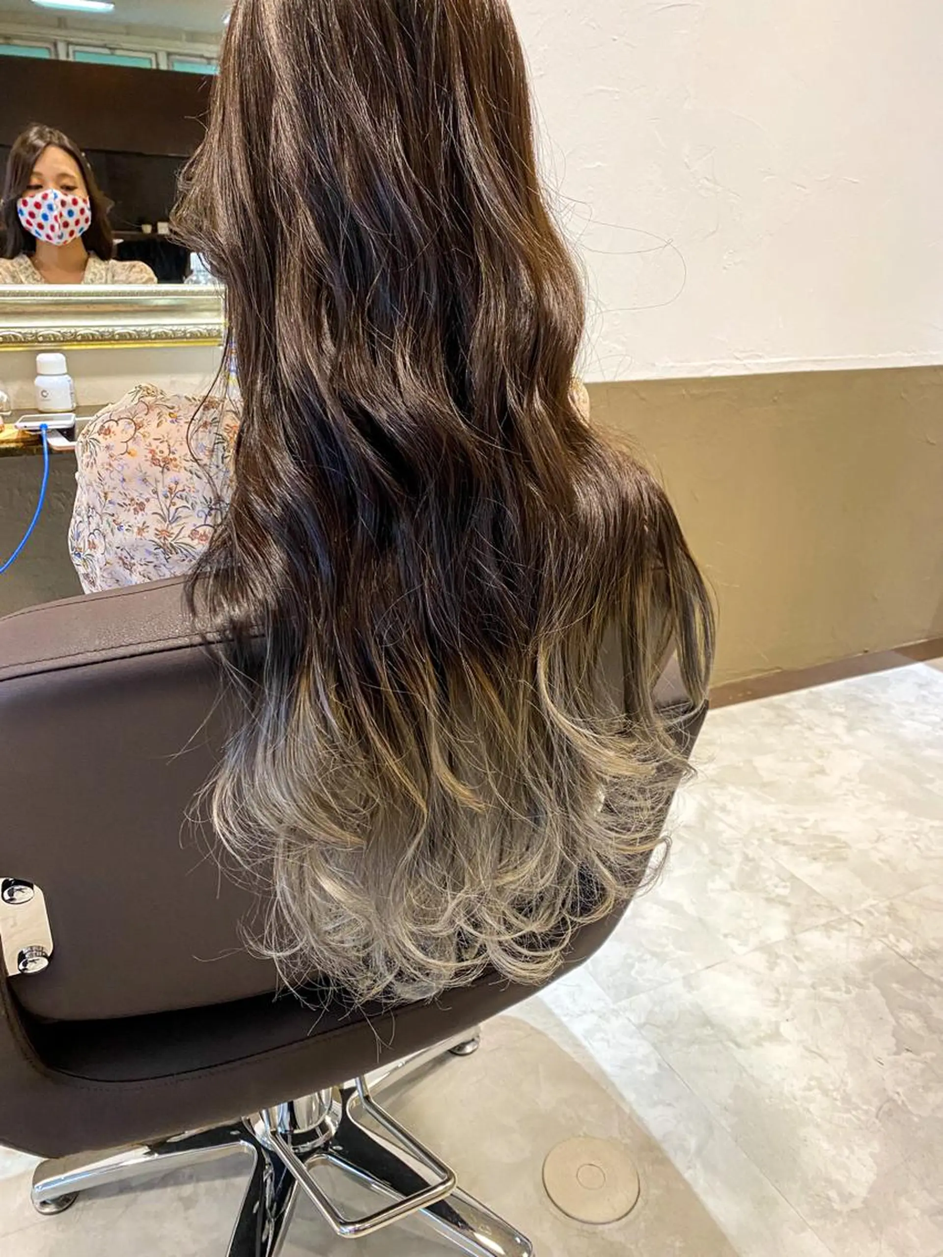 ロング カラー 坂井田 浩樹のヘアスタイル