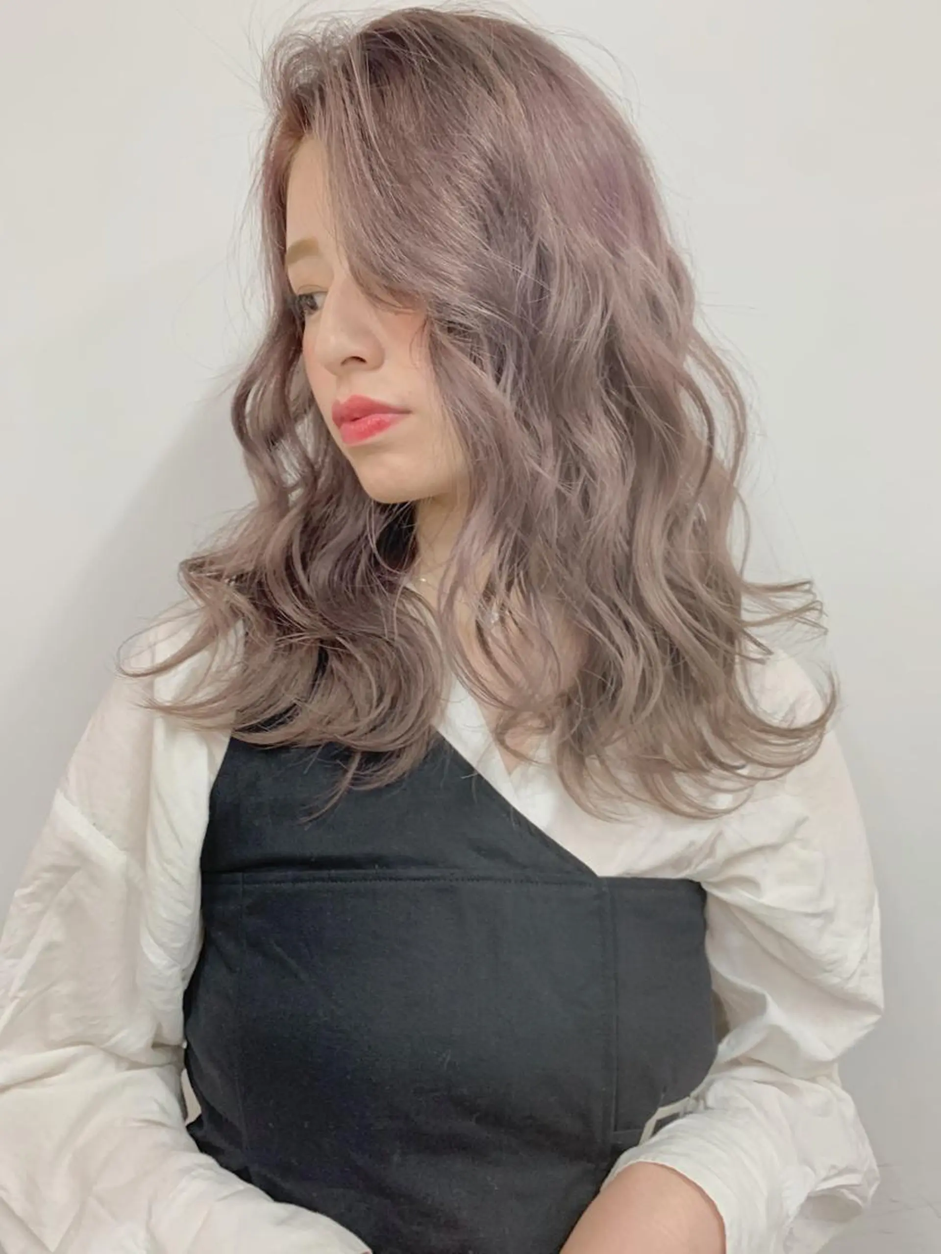 セミロング 韓国風/髪質改善 赤み消し✨junkiのヘアスタイル