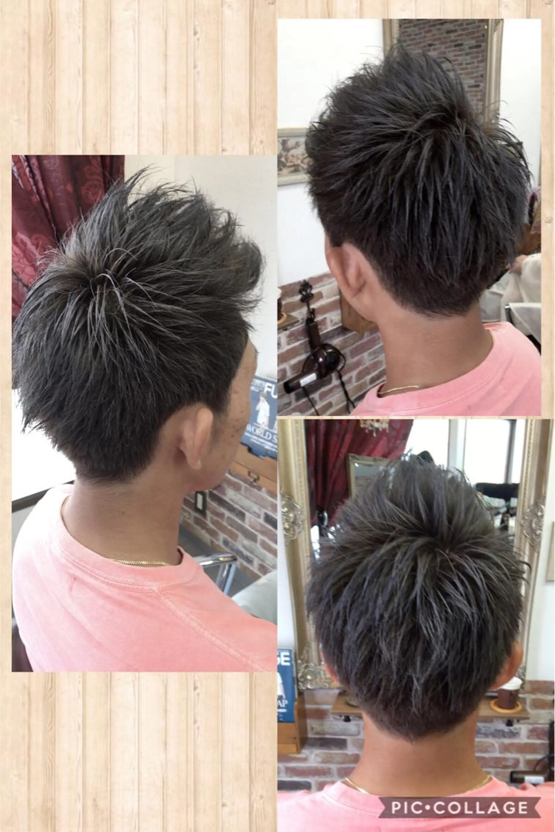 カラー メンズ メンズブリーチ アッシュ ブリーチ hairsolon Geminiのヘアスタイル