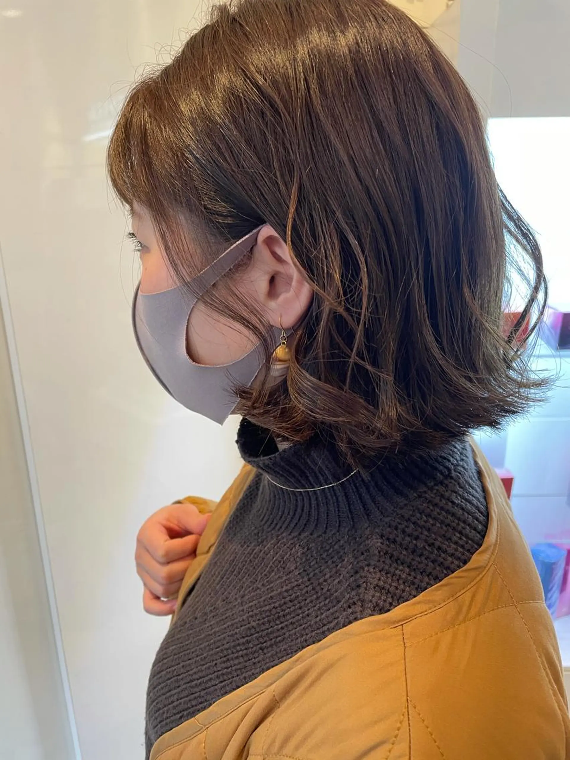 ショート カラー カット ヘアカラー トリートメント 美髪形成！色素改善！ 秋田　和輝のヘアスタイル