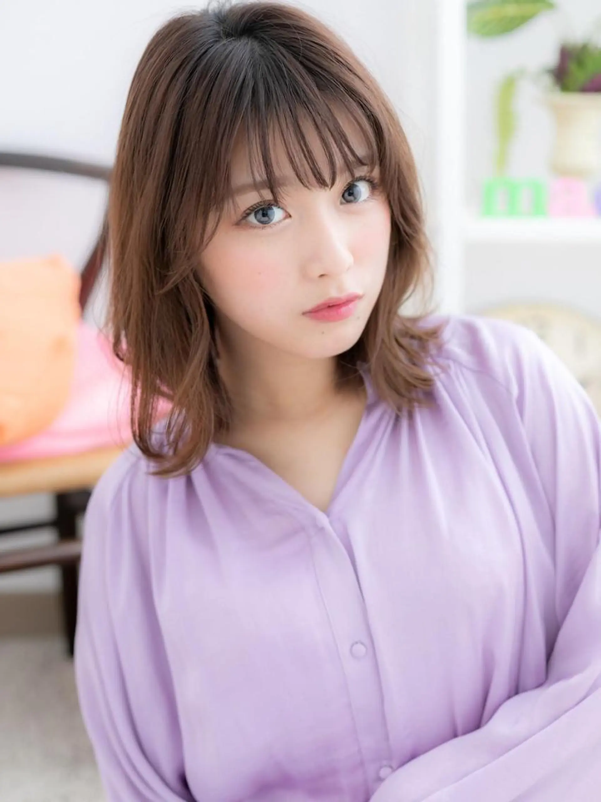 ミディアム macaron宇都宮 柴山凌輔のヘアスタイル