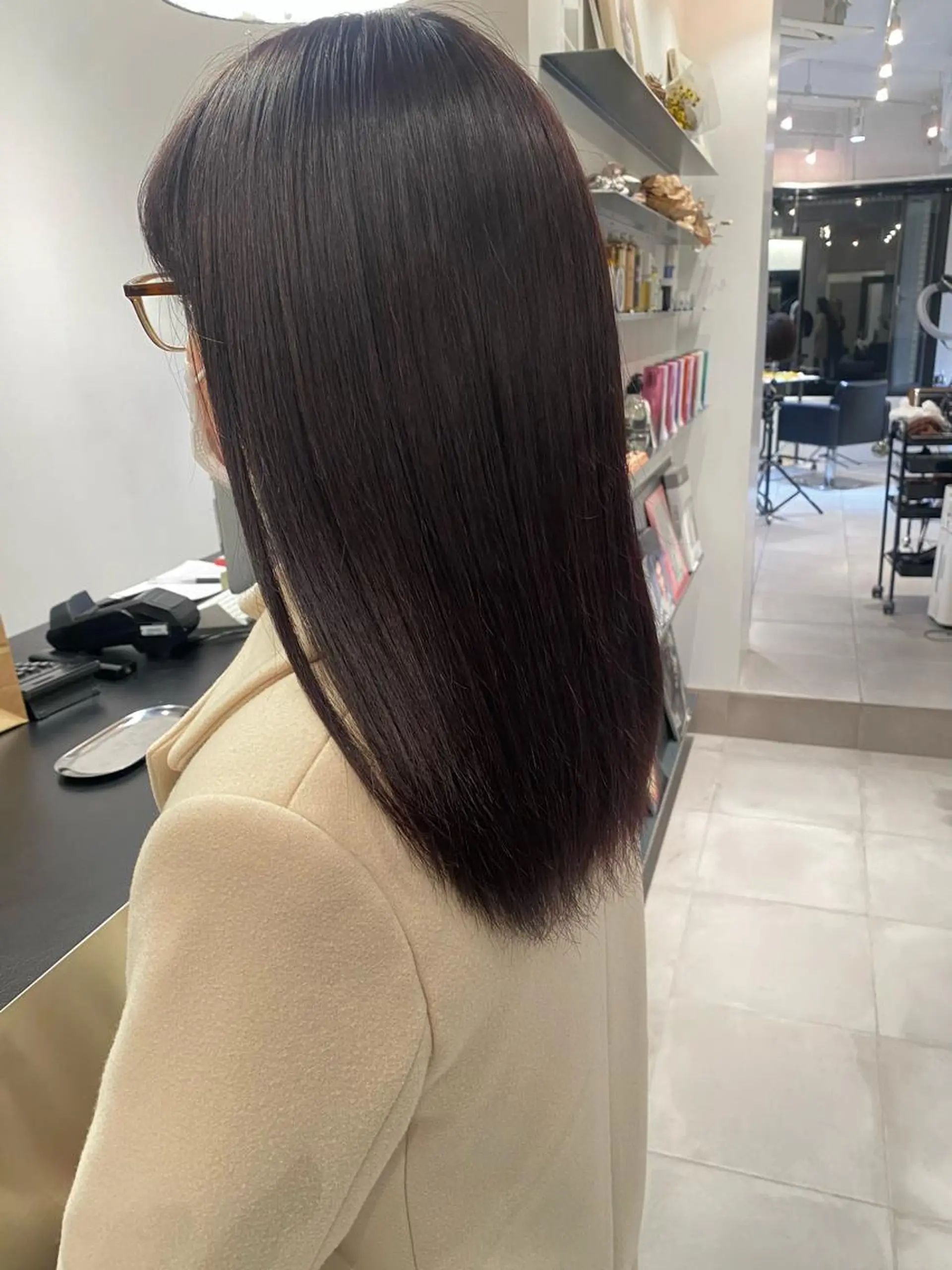 ロング カラー ヘアカラー riria/ボブ /透明感カラー🎀のヘアスタイル