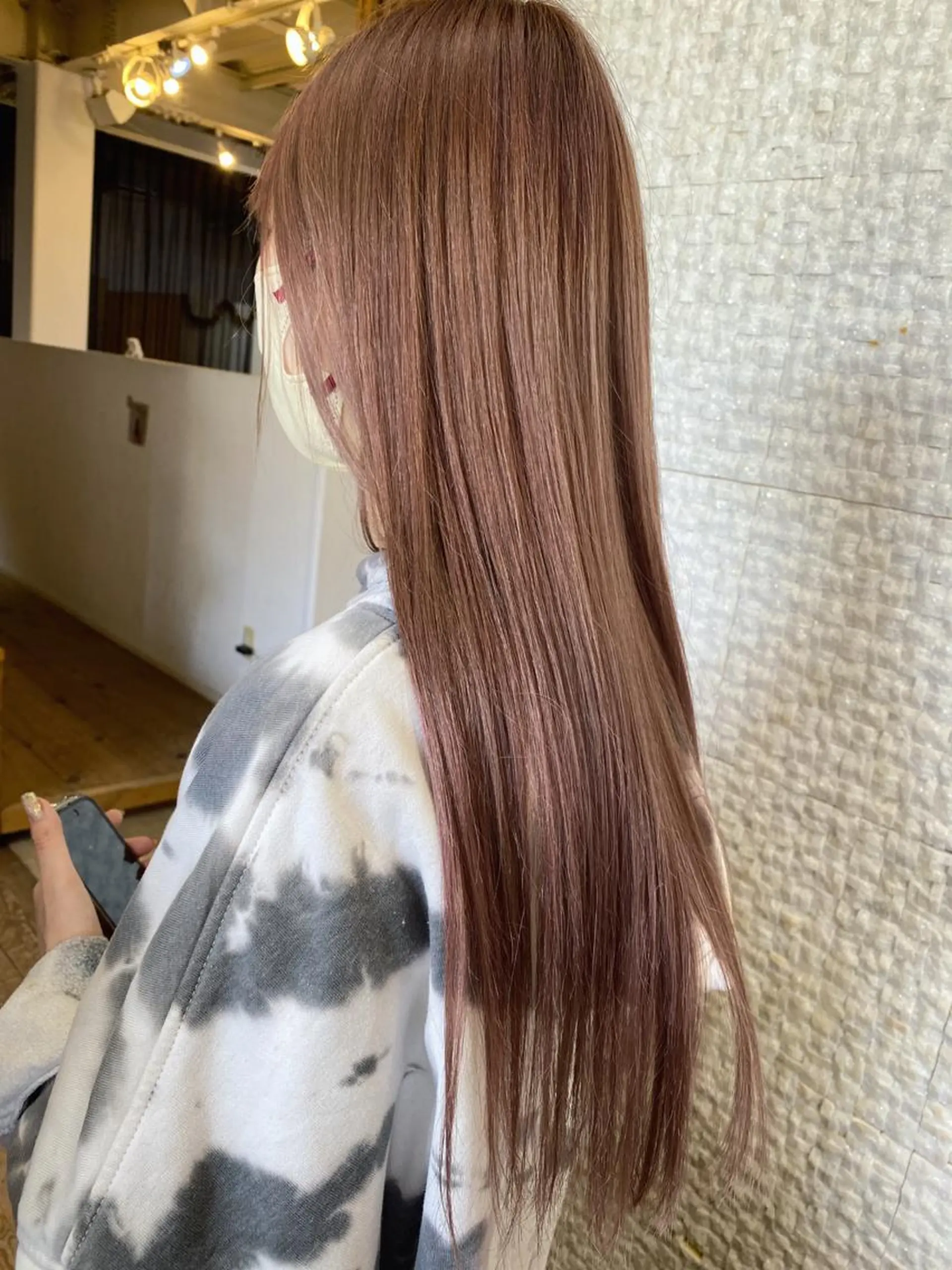 ロング ヘアカラー トリートメント BRAS ナカガワのヘアスタイル