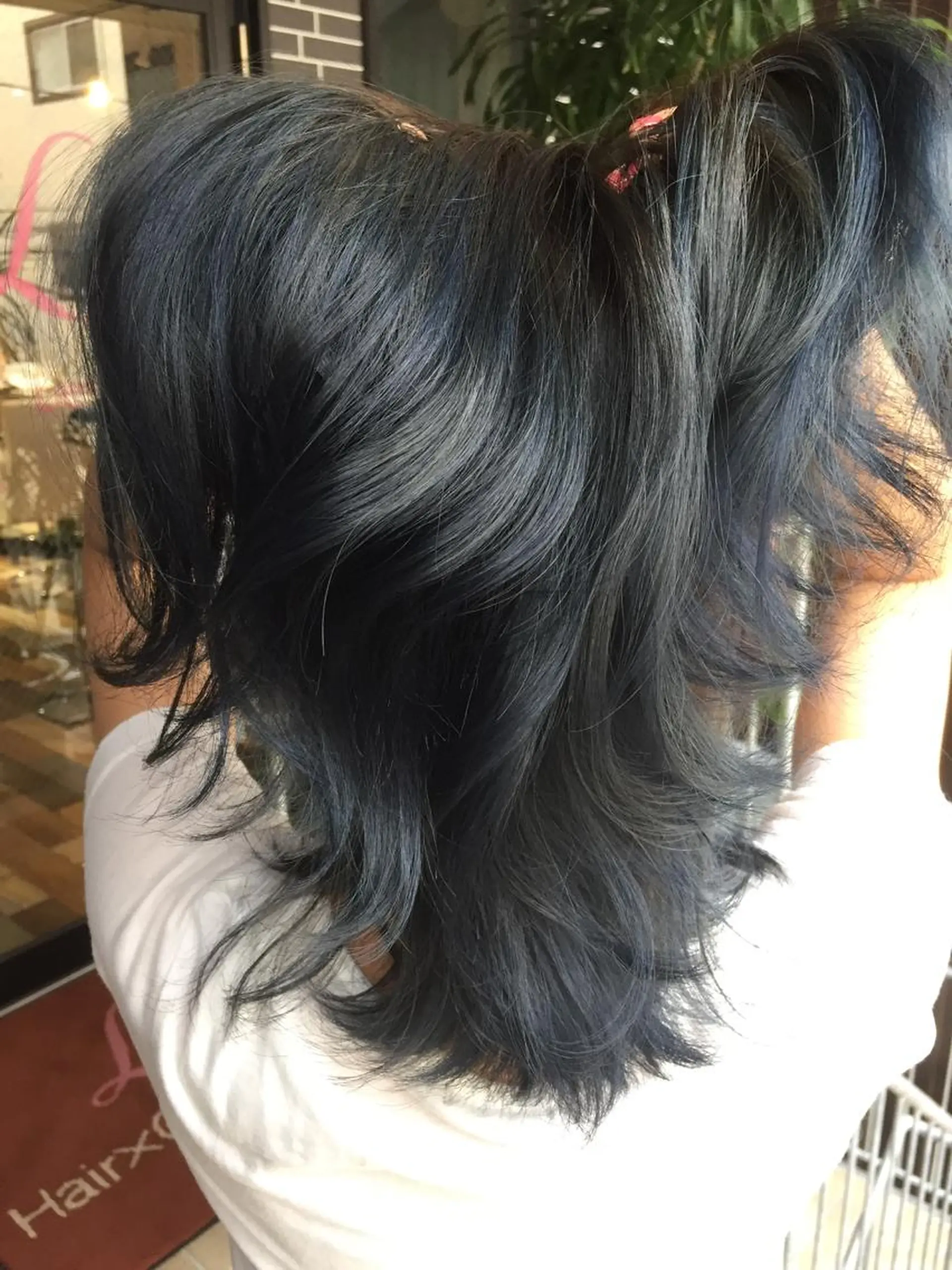 セミロング カラー 🌈２０年目突入🎉 山口のヘアスタイル