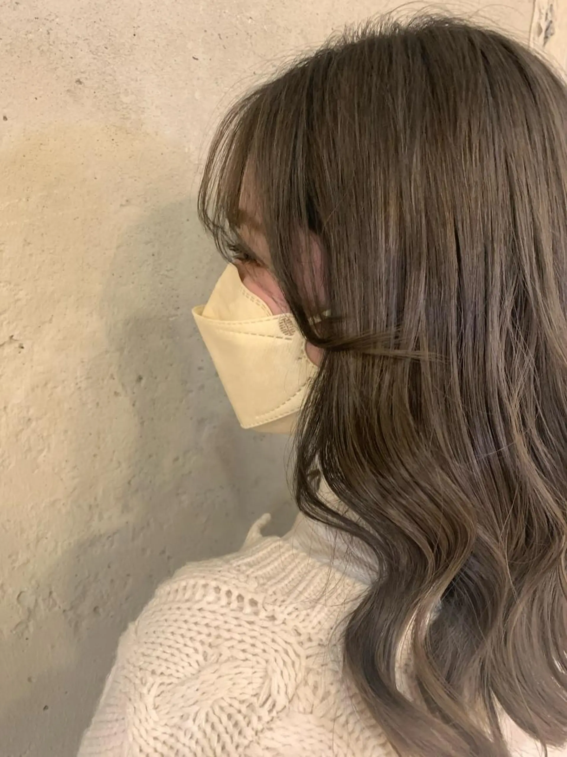 ミディアム カラー 齋藤 みさきのヘアスタイル