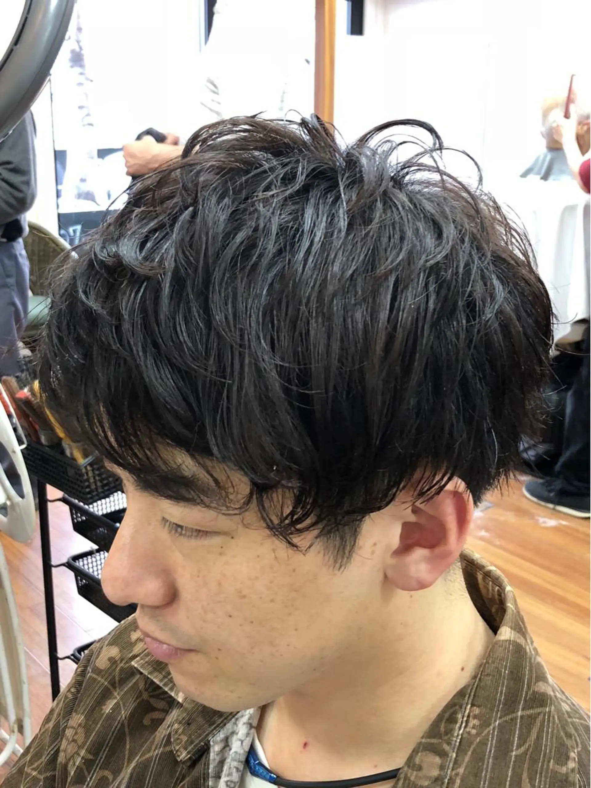 ショート パーマ メンズ 🏝川津瑛二🧖‍♀ 極上パーマ＆カラー⭕のエステ・リラクイメージ