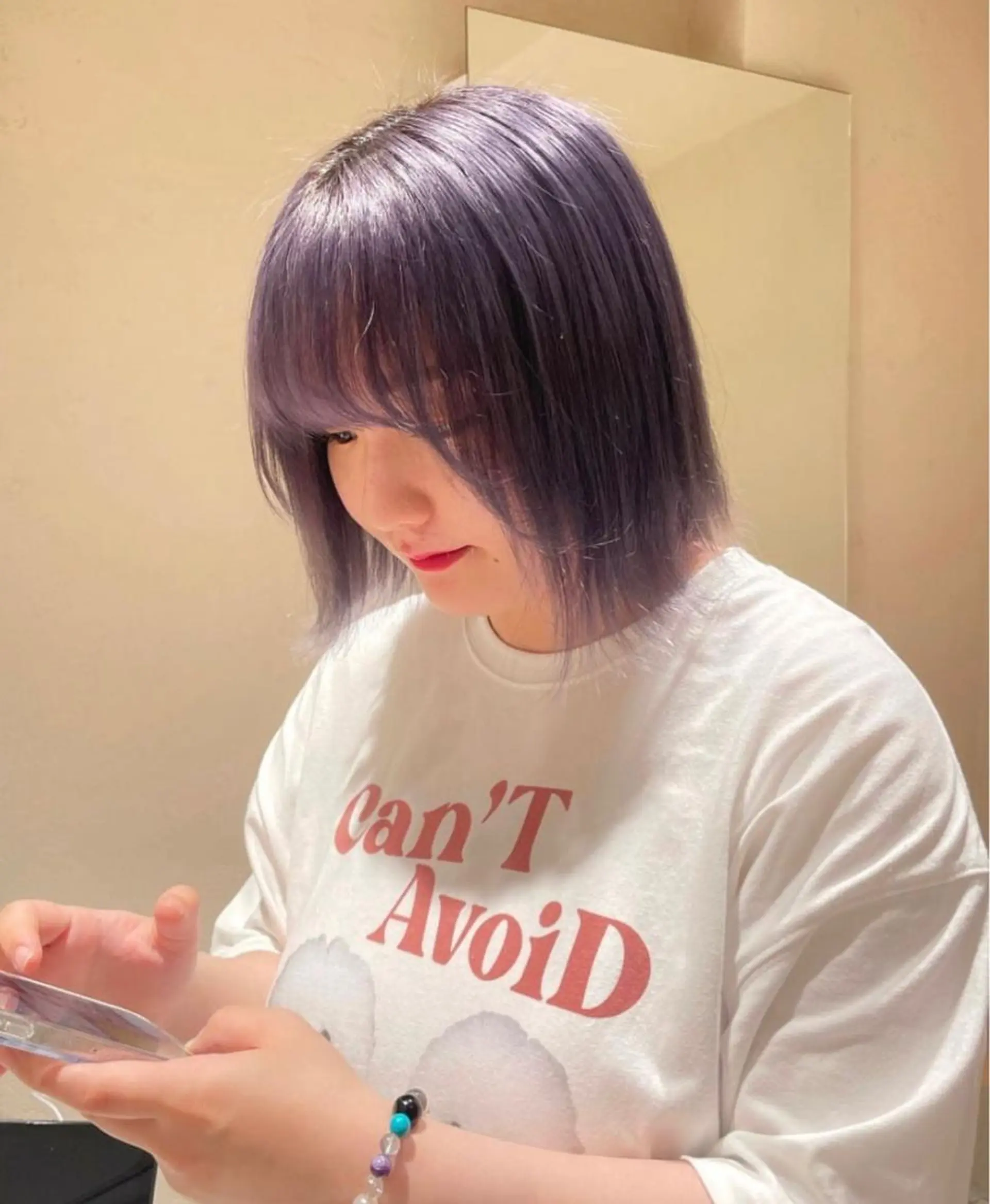 カラー ラベンダーカラー RiRiko /表参道のヘアスタイル