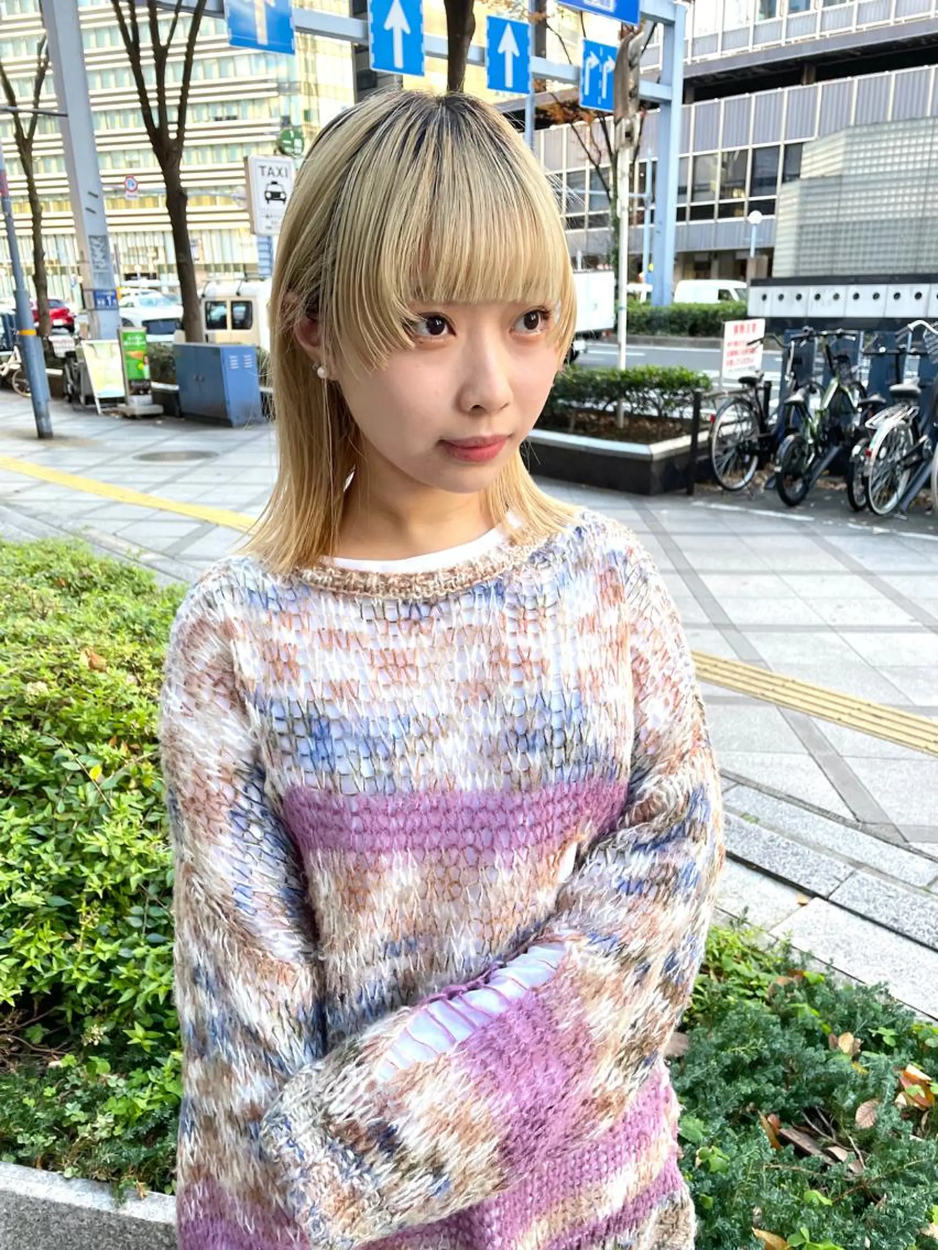 ミディアム カラー パーマ ヘアアレンジ メンズ キッズ ネイル マツエク・マツパ アイブロウ カット ヘアカラー トリートメント tatsumi/ボブ ウルフ/レイヤーのヘアスタイル