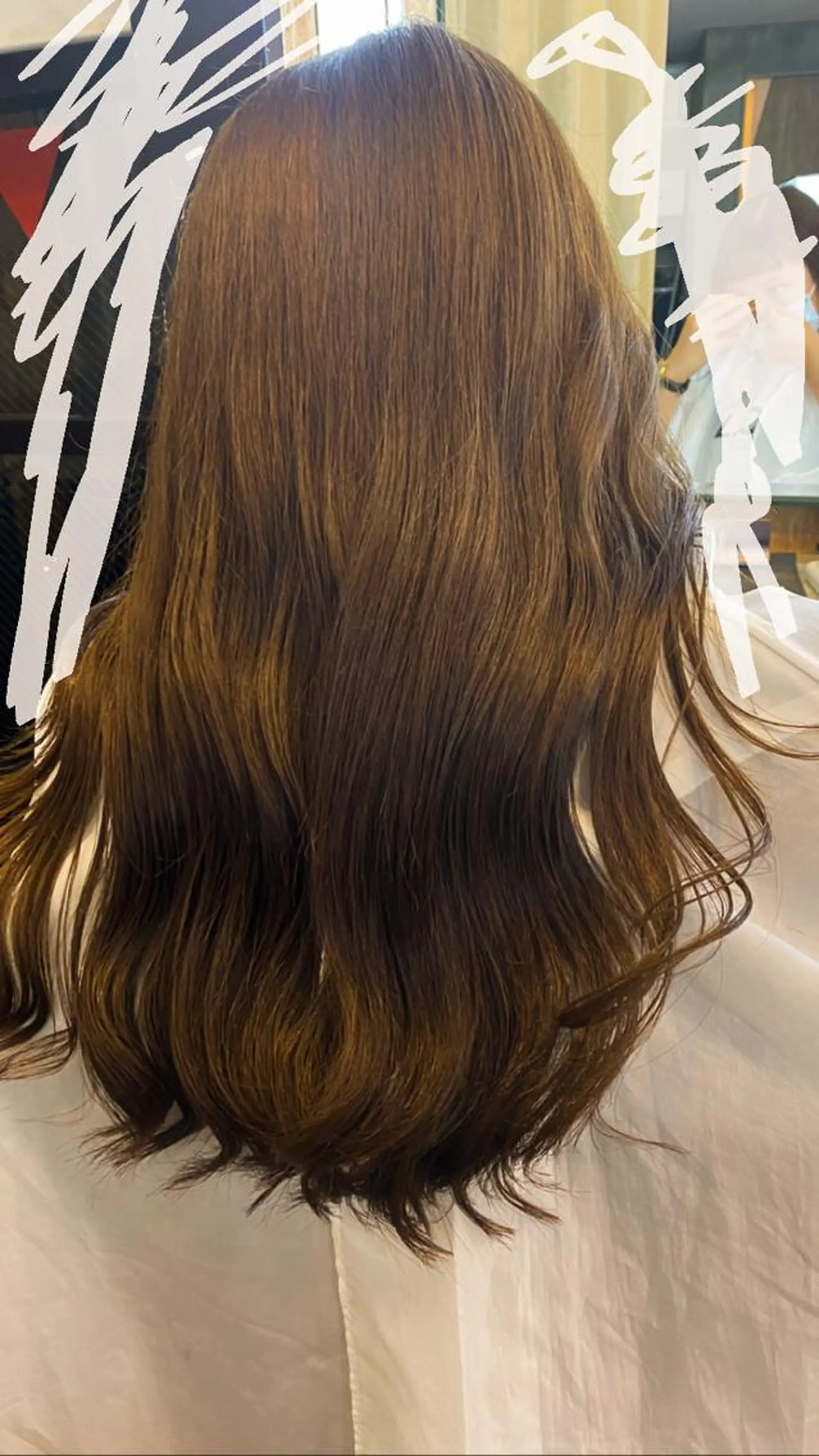 セミロング カラー ヘアアレンジ Ameri/髪質改善 /韓国ヘア🇰🇷のヘアスタイル