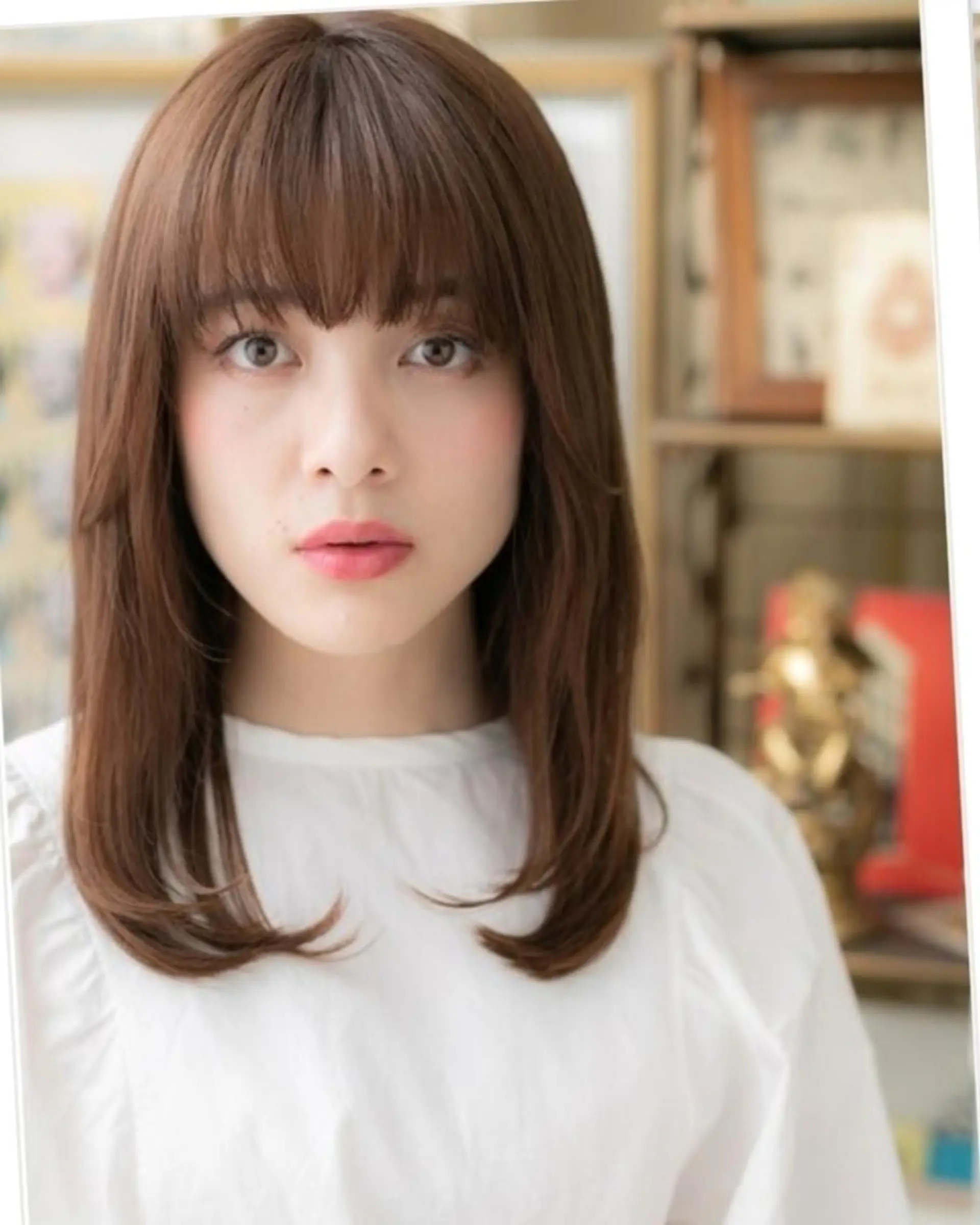 セミロング 中野 雄介のヘアスタイル