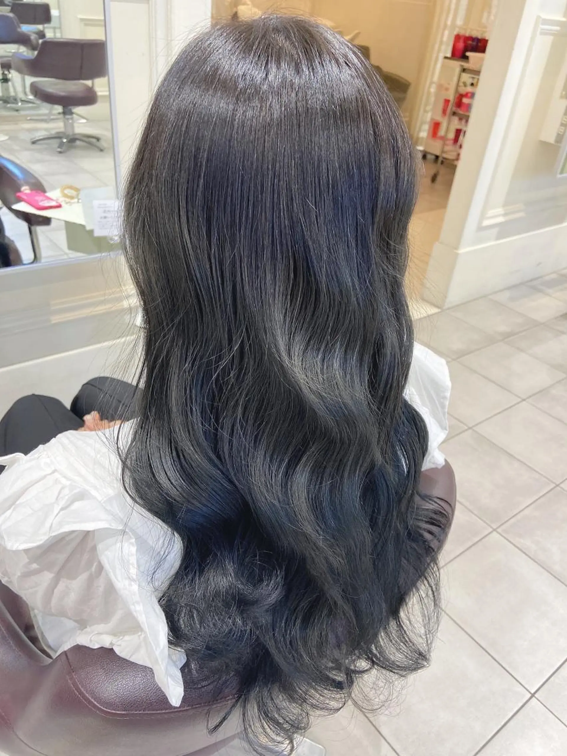 ロング カラー カット ヘアカラー トリートメント 韓国/色気/レイヤー /AVANCE天王寺のヘアスタイル