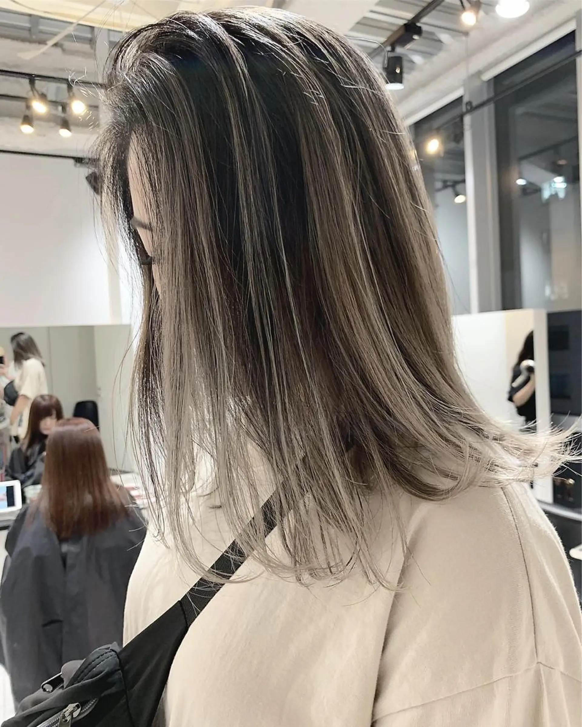 ロング カラー ヘアアレンジ 阿部 圭悟のヘアスタイル