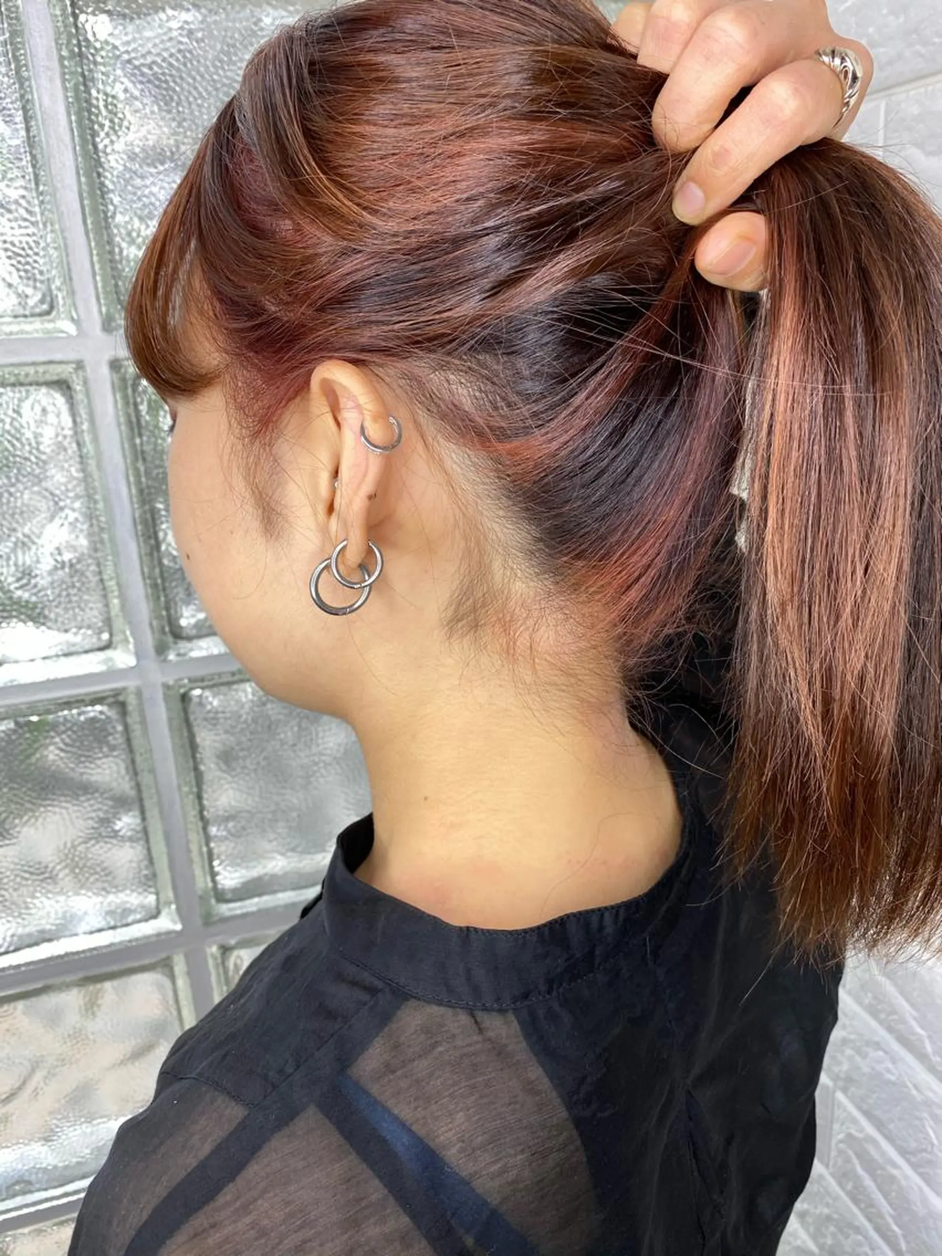 ロング カラー 美容師歴18年 ALBA 齊藤のヘアスタイル