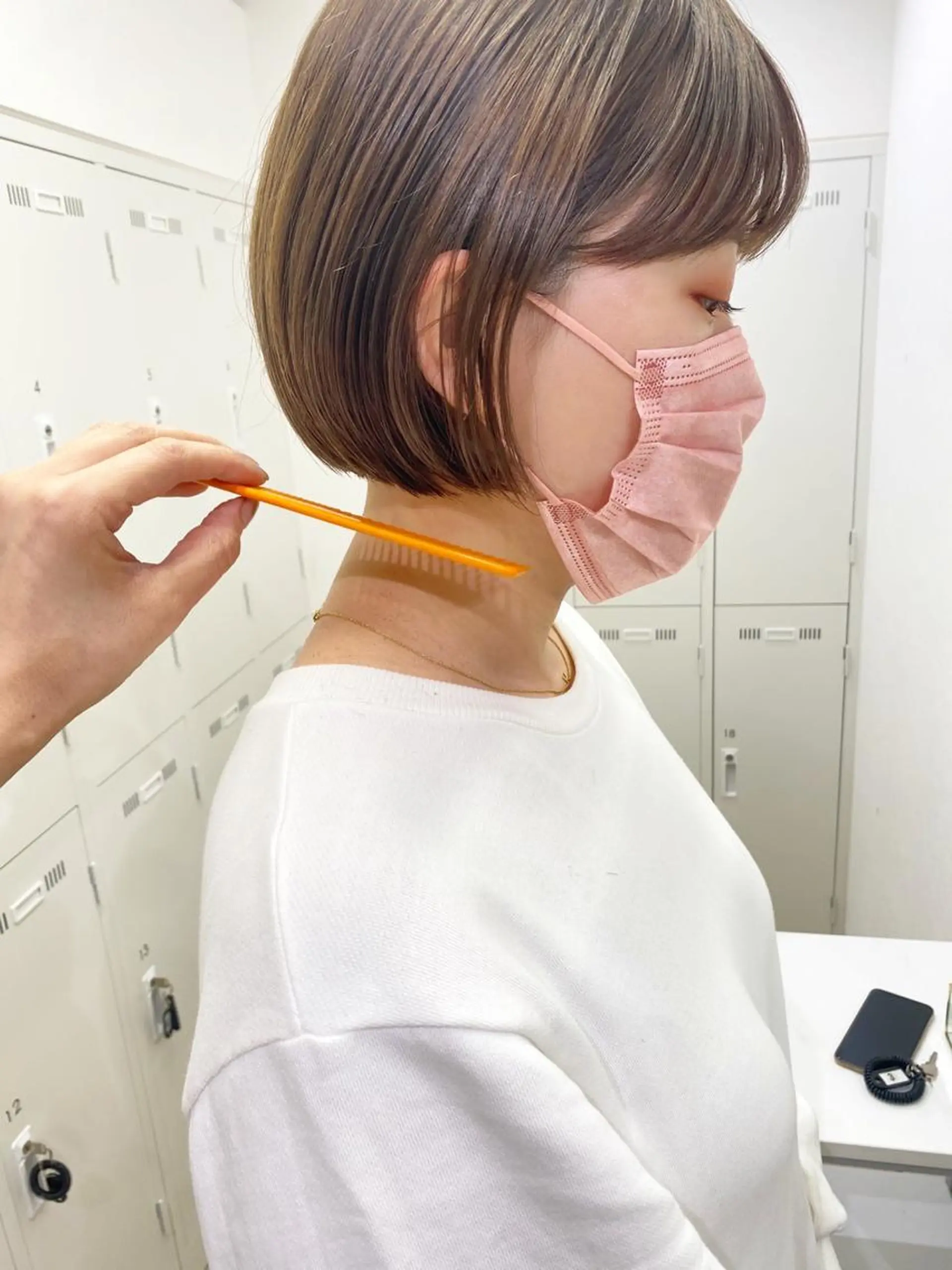 ショート カラー カット ヘアカラー 西山梨々【5/1〜 復帰致します🌼】のヘアスタイル