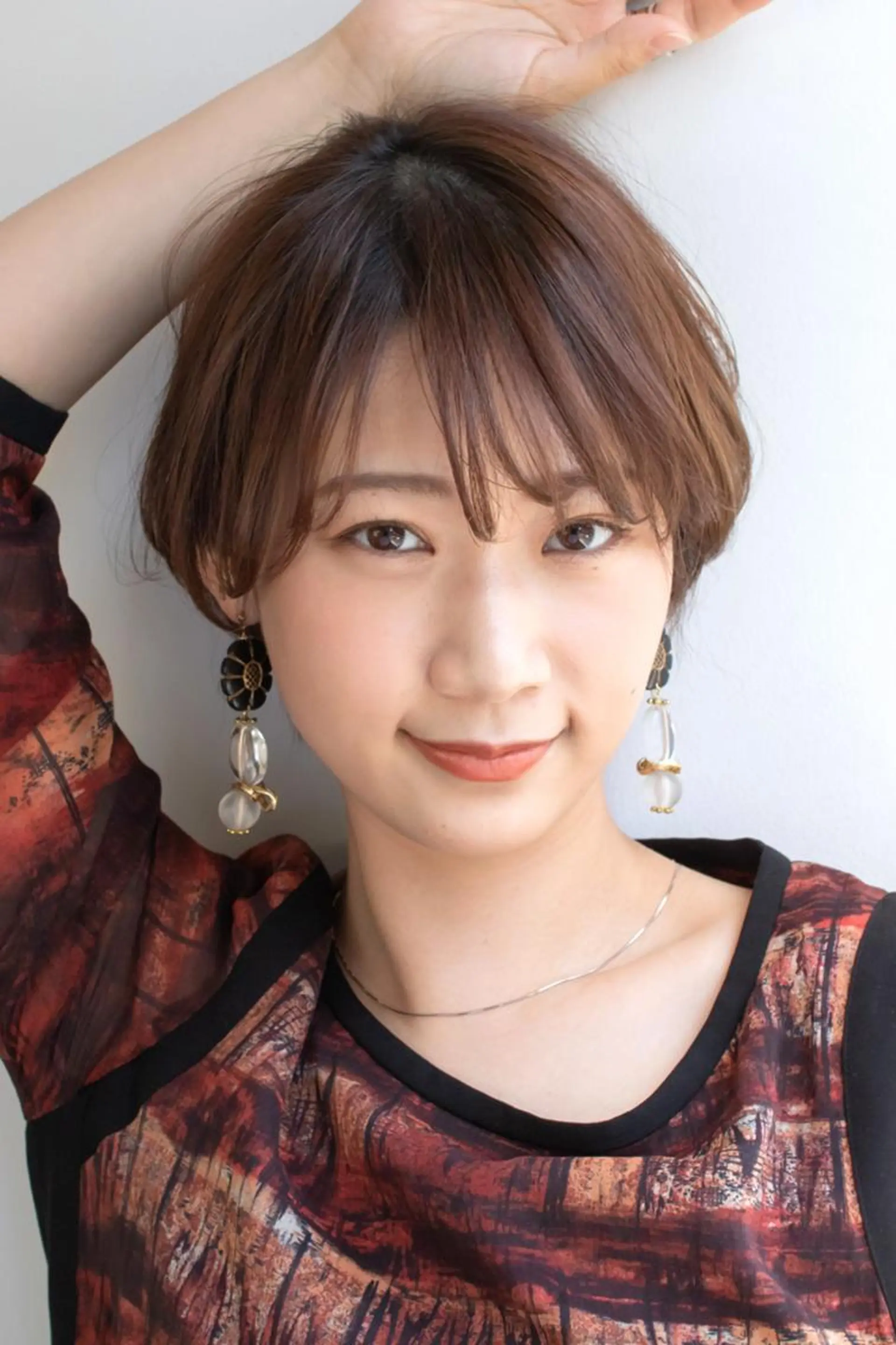 ミディアム カラー パーマ アディクシーカラー ケアカラー イルミナカラー 髪質改善 トリートメント カット ヘアカラー トリートメント 【全席個室サロン】 NUMBER 天王寺のヘアスタイル