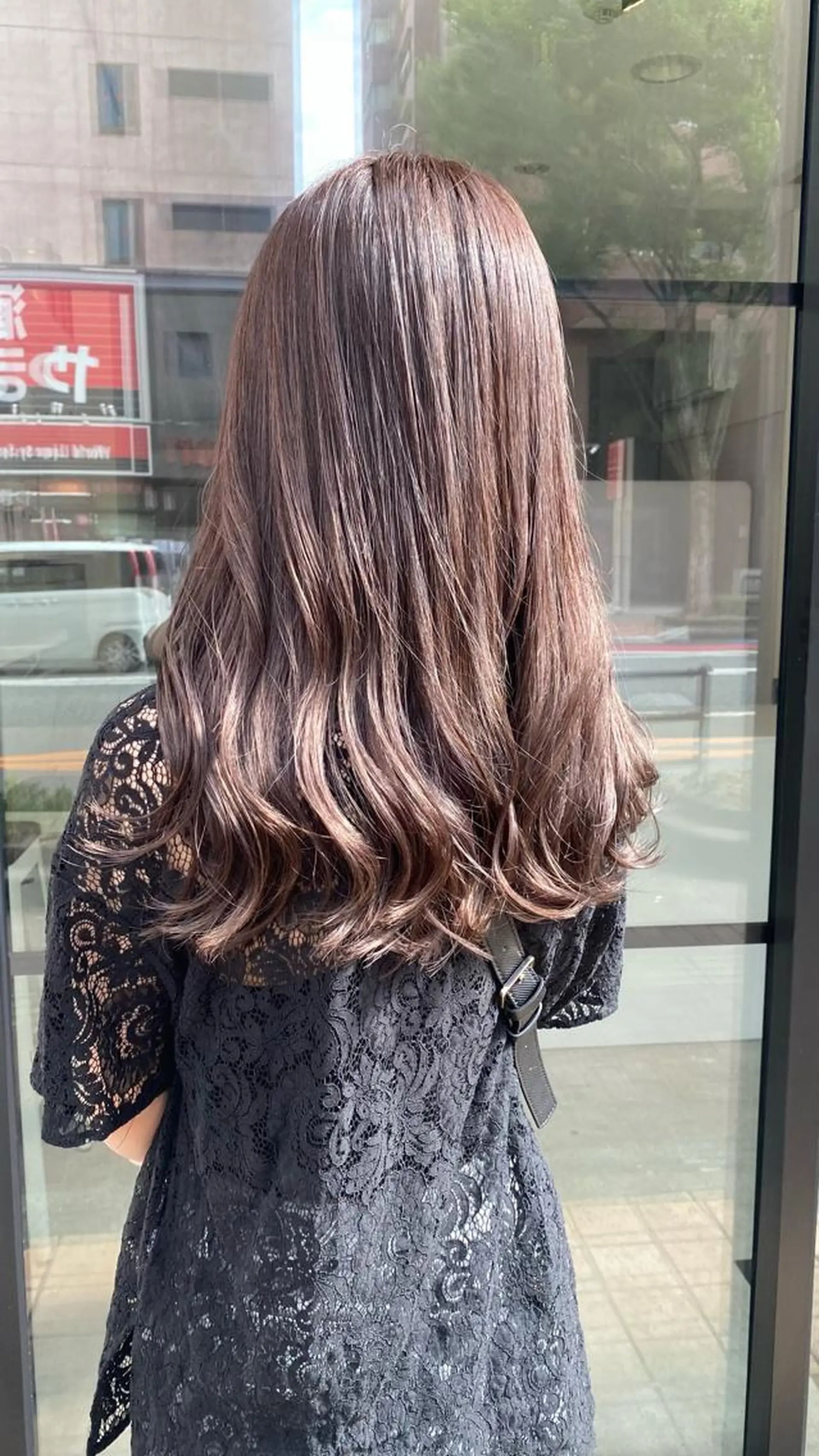 ロング カット ヘアカラー トリートメント RURI韓国ボブ 🇰🇷タッセルボブのヘアスタイル