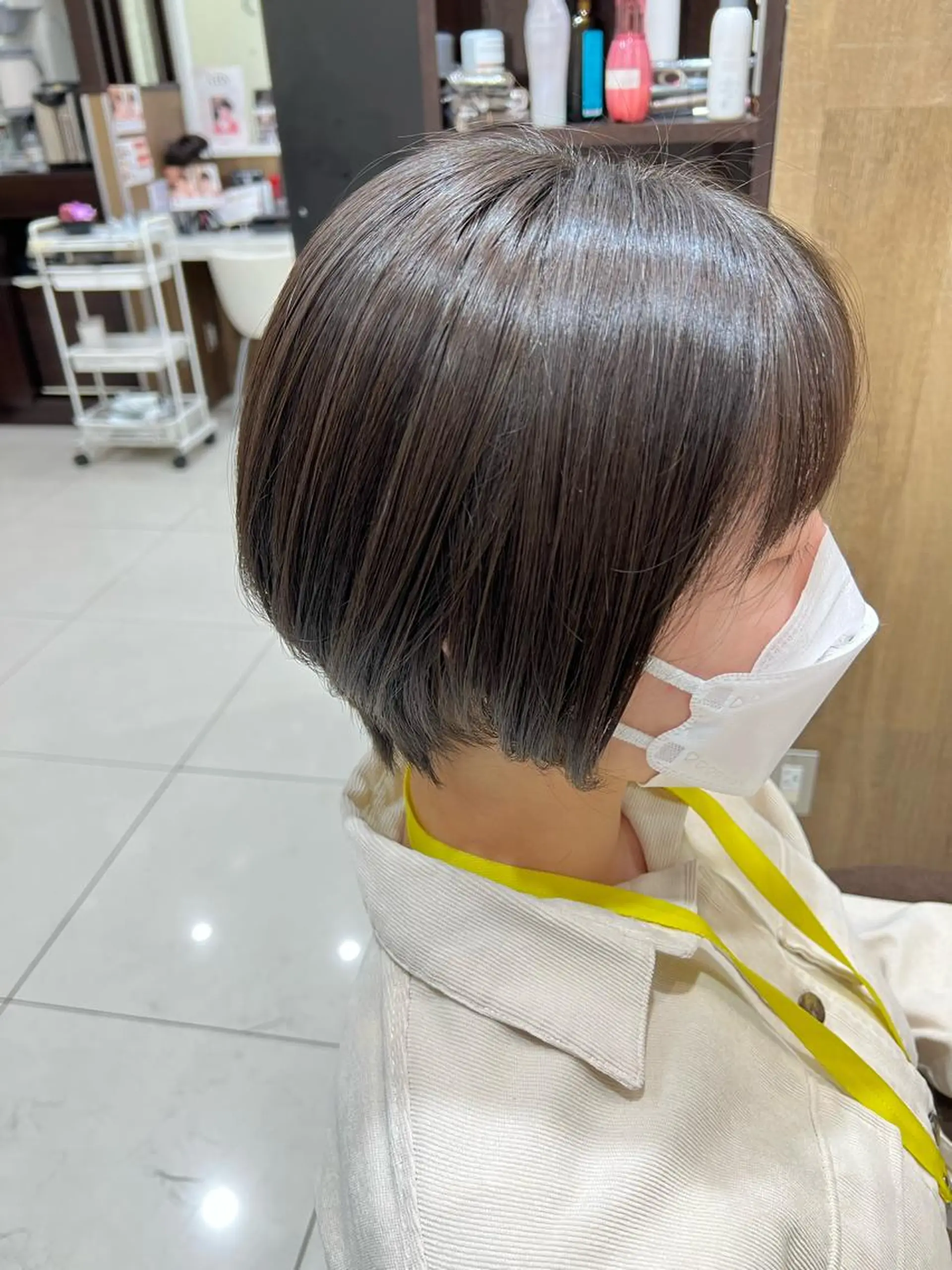 ショート カラー ✨髪質改善矯正× ブリーチ✨YU-KIのヘアスタイル