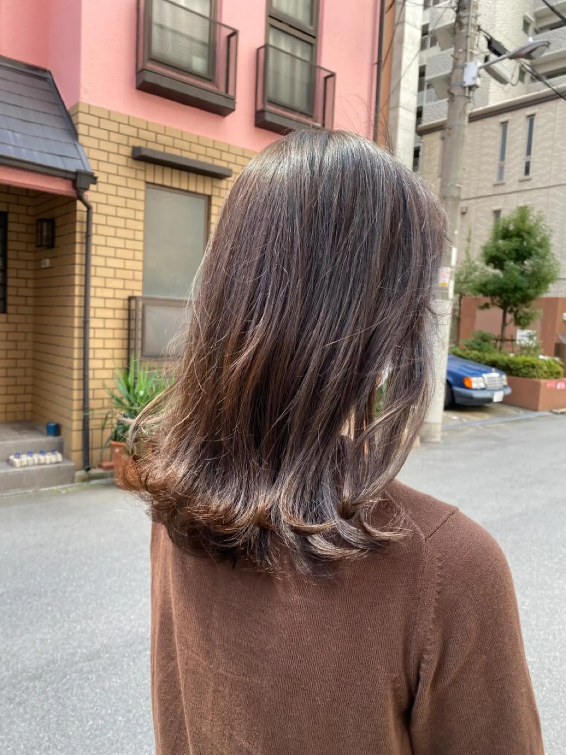 ミディアム newi京橋 【sachi】のヘアスタイル