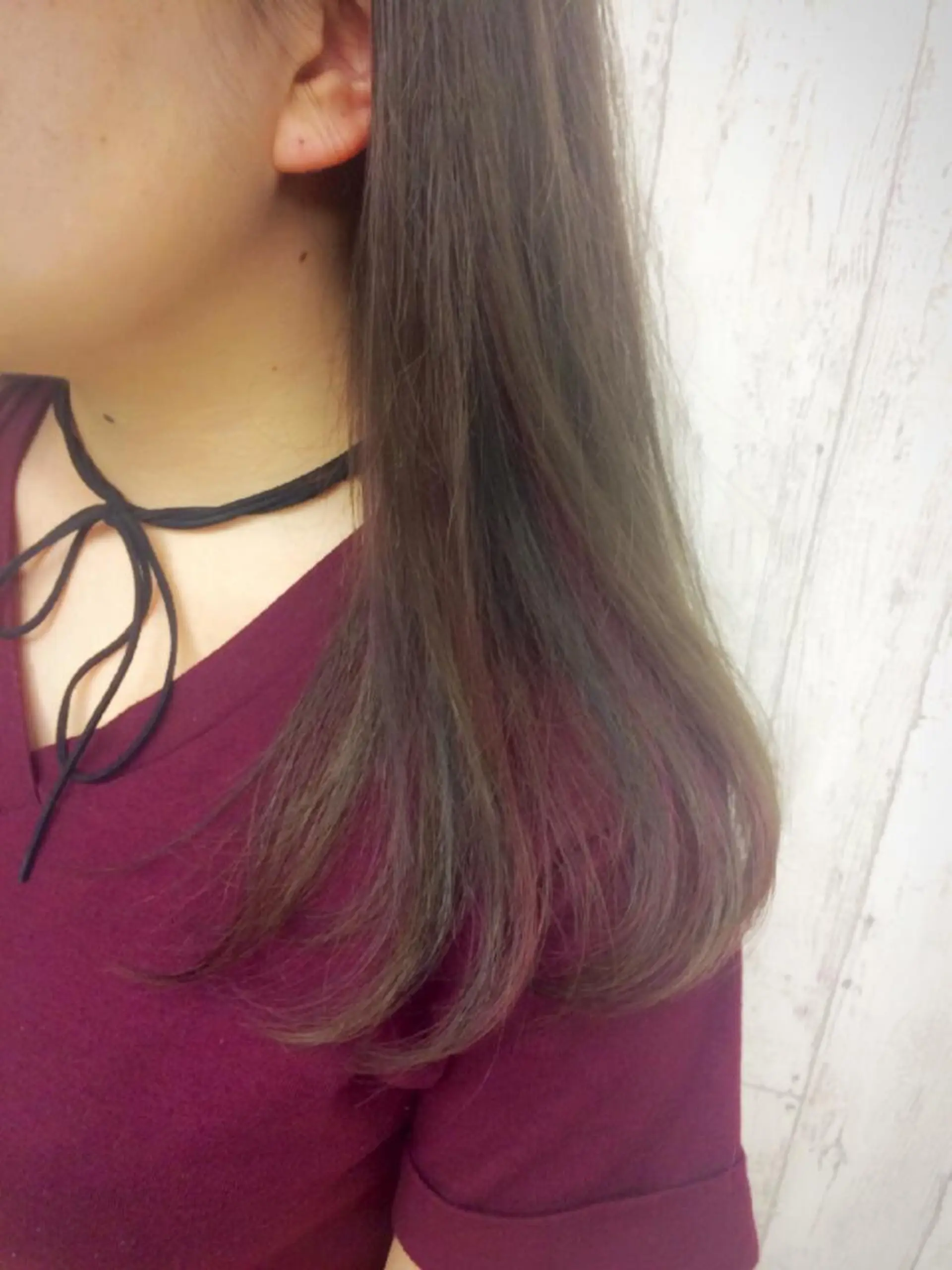 カラー ネイビーカラー ピンクカラー バイオレットカラー Kaede .のヘアスタイル