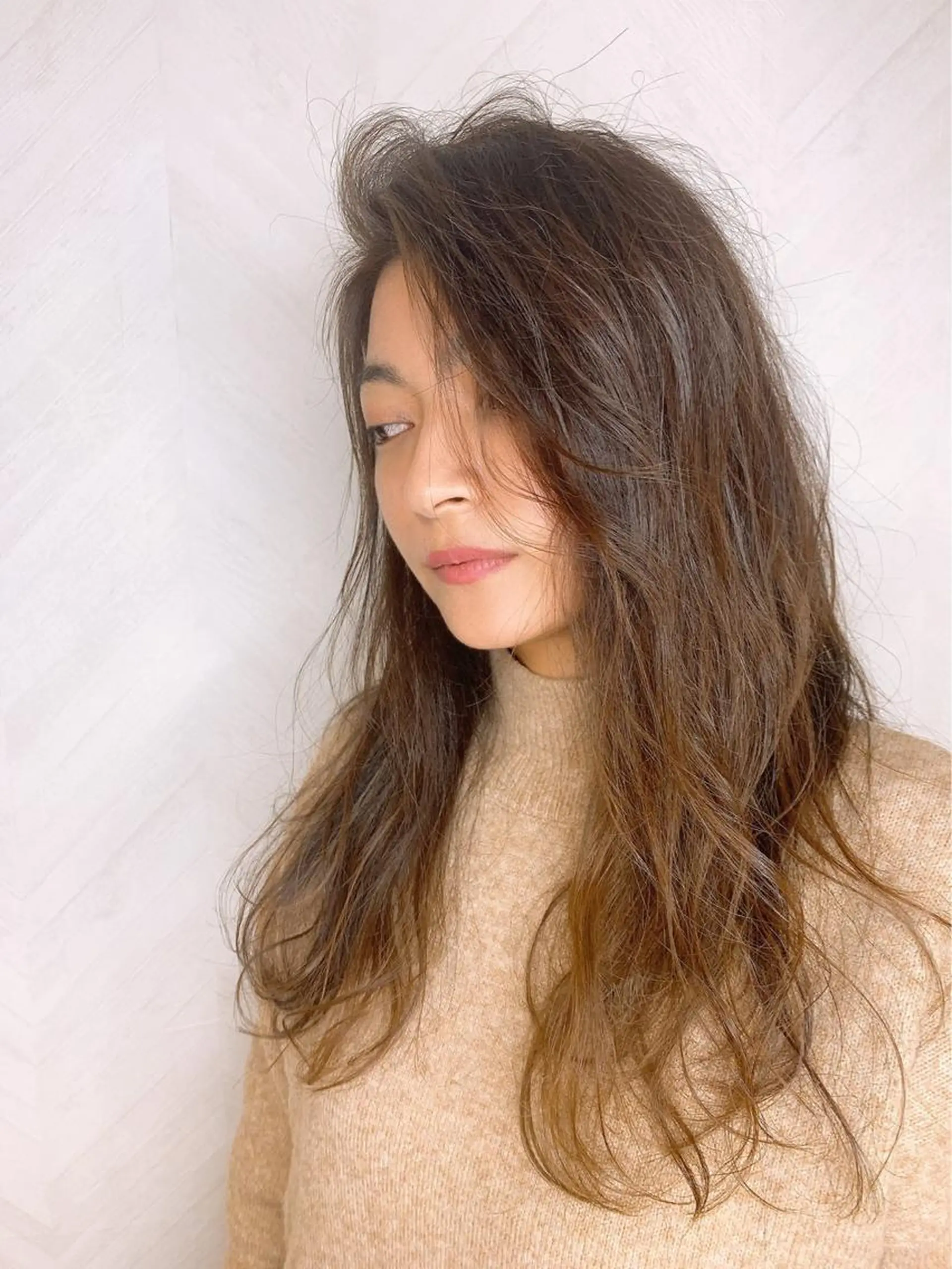 セミロング カット ヘアカラー トリートメント 🌟モテ髪ショート 🌟店長　津賀涼のヘアスタイル