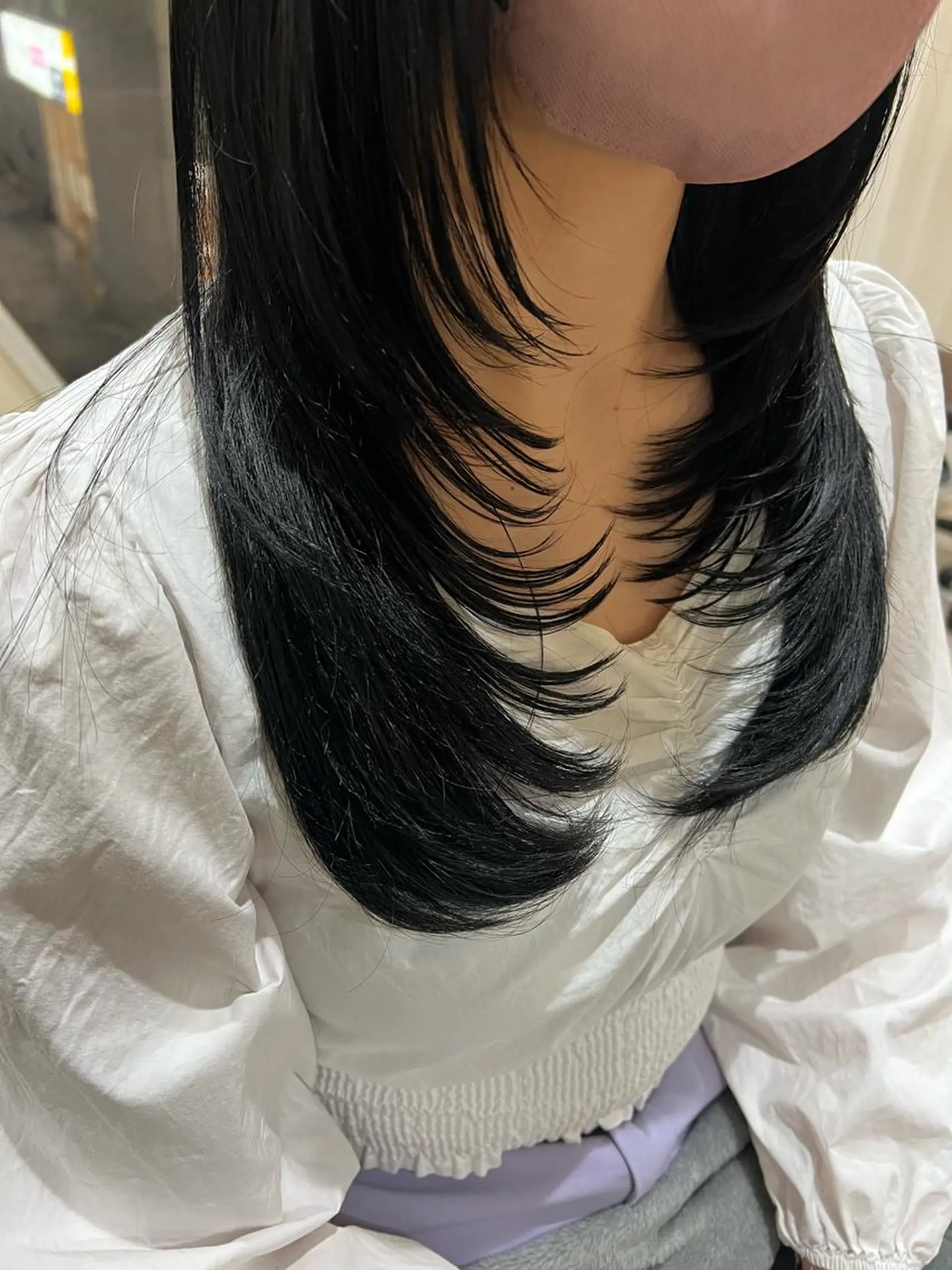 ロング カラー ハイレイヤー 髪質改善 レイヤーカット 新越谷noble店長 松本拓也▶◀*.のヘアスタイル