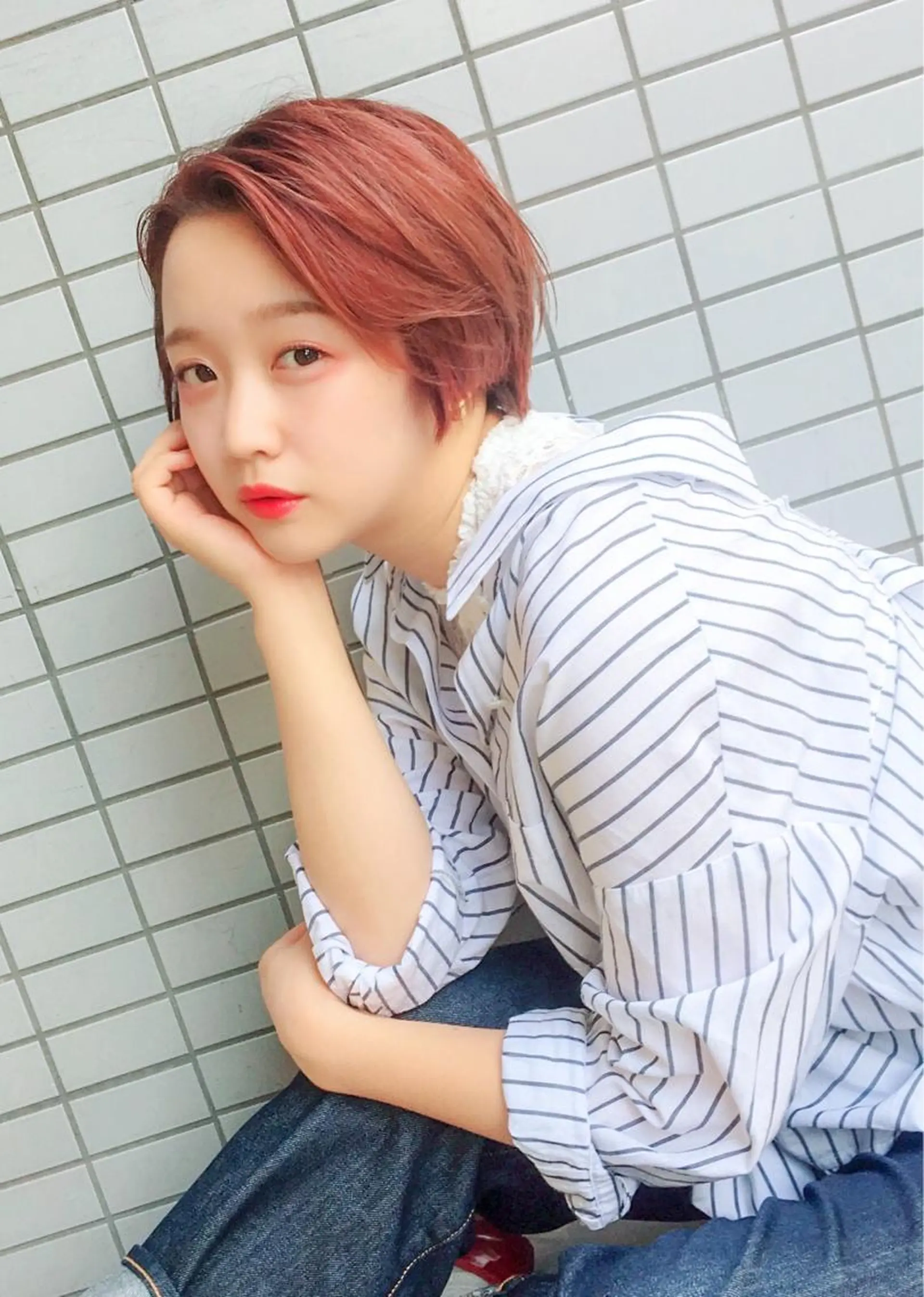 ショート カラー ヘアアレンジ granew所属・美艶ボブ 石井一成のヘアスタイル