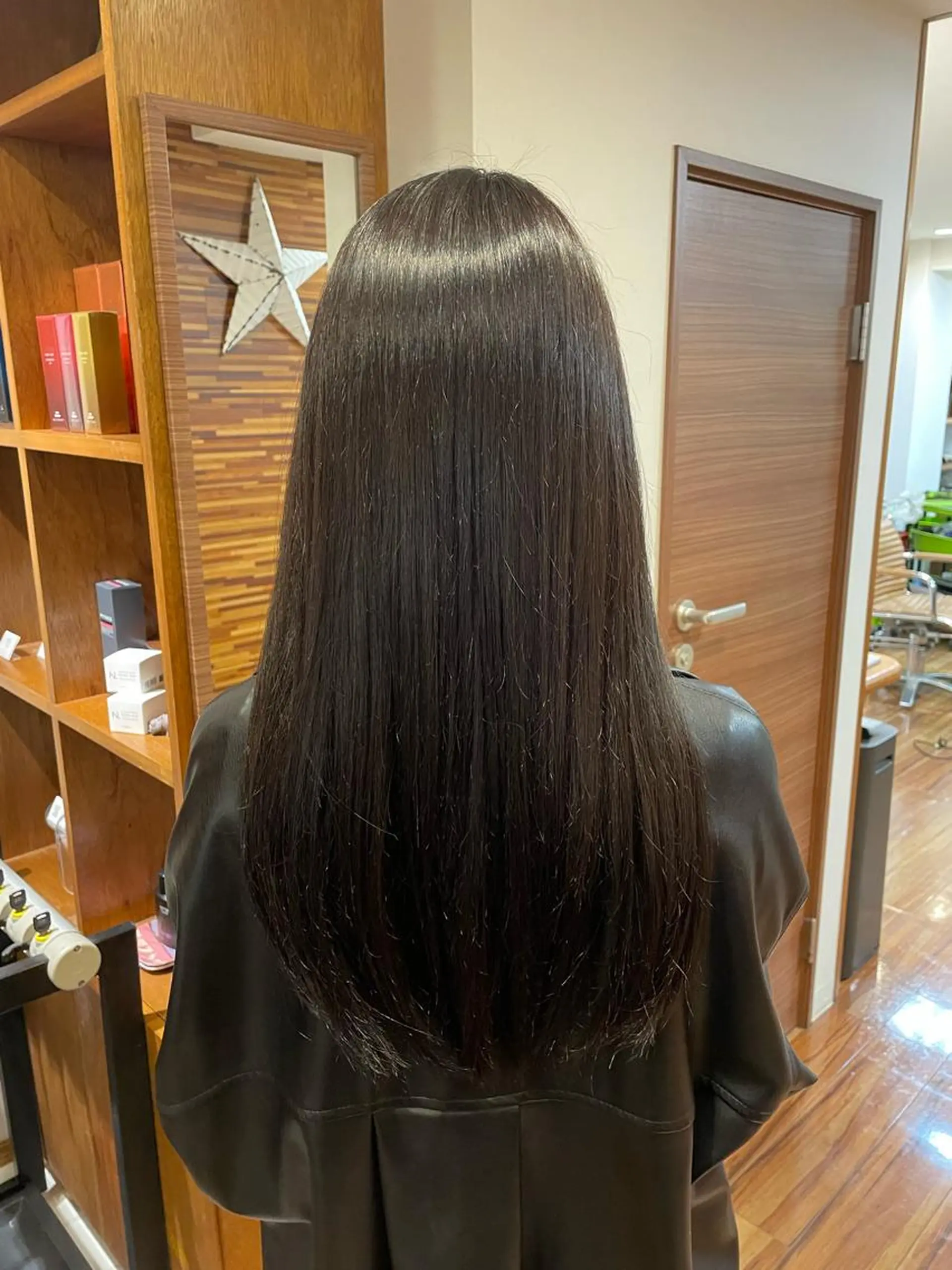 ロング カラー スガハラ アンナのヘアスタイル