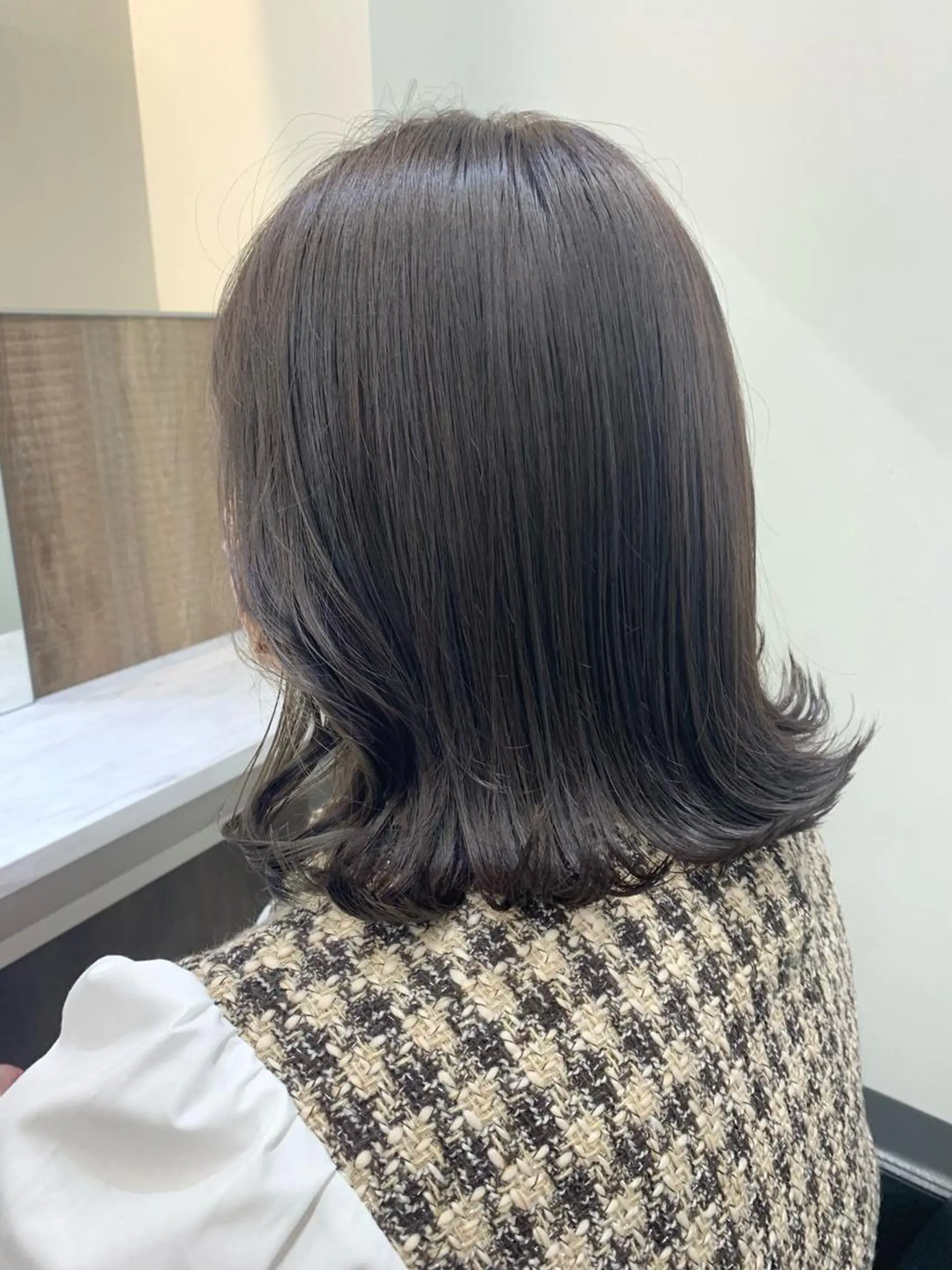 ショート カラー ブルーカラー ブルーグレー ブルーグレージュ グレージュ ヘアカラー トリートメント レイヤー/大人メンズ パーマ🌀 平島拓也のヘアスタイル