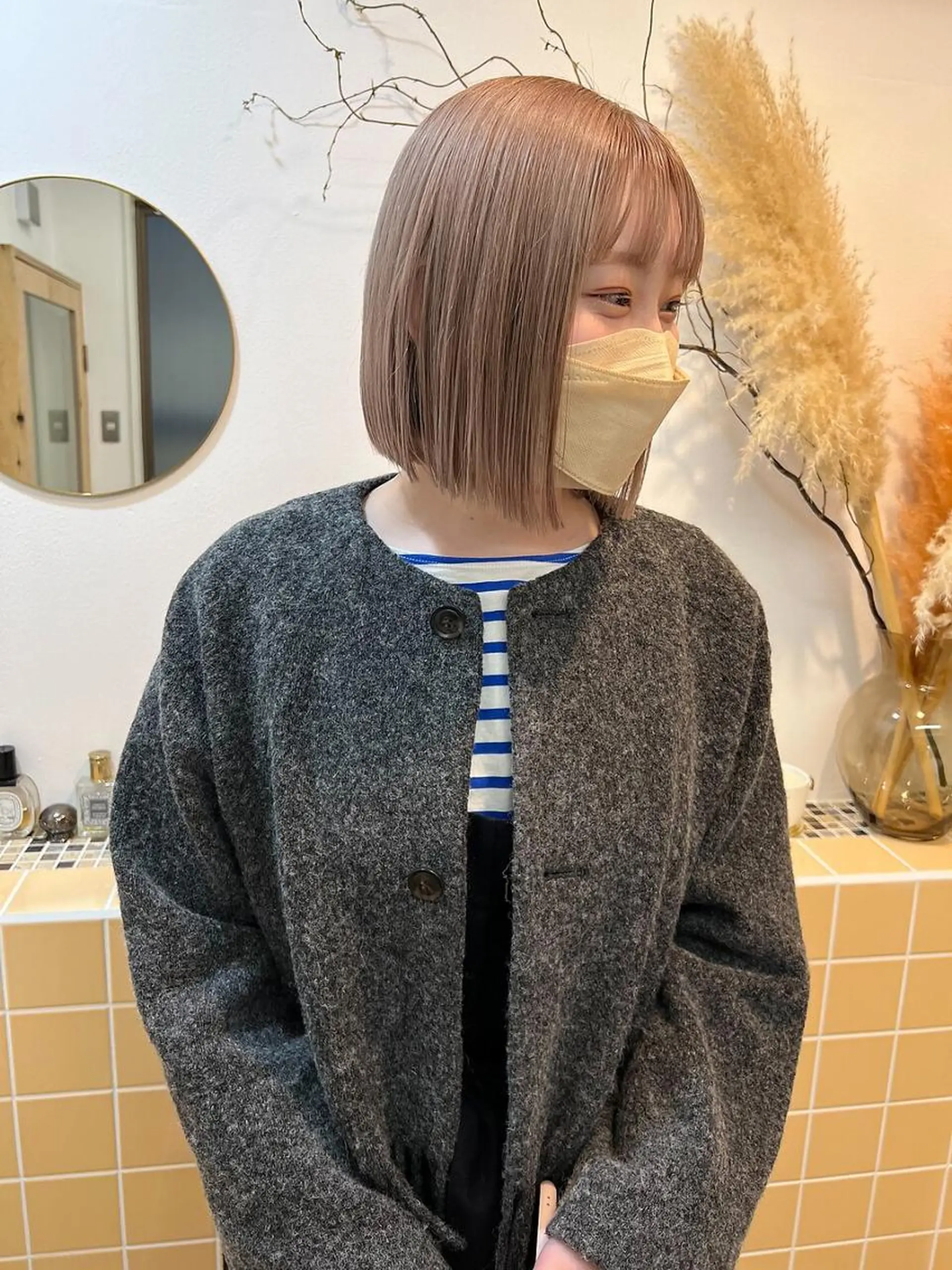 ショート nelke/レイヤー 立川/ブリーチのヘアスタイル