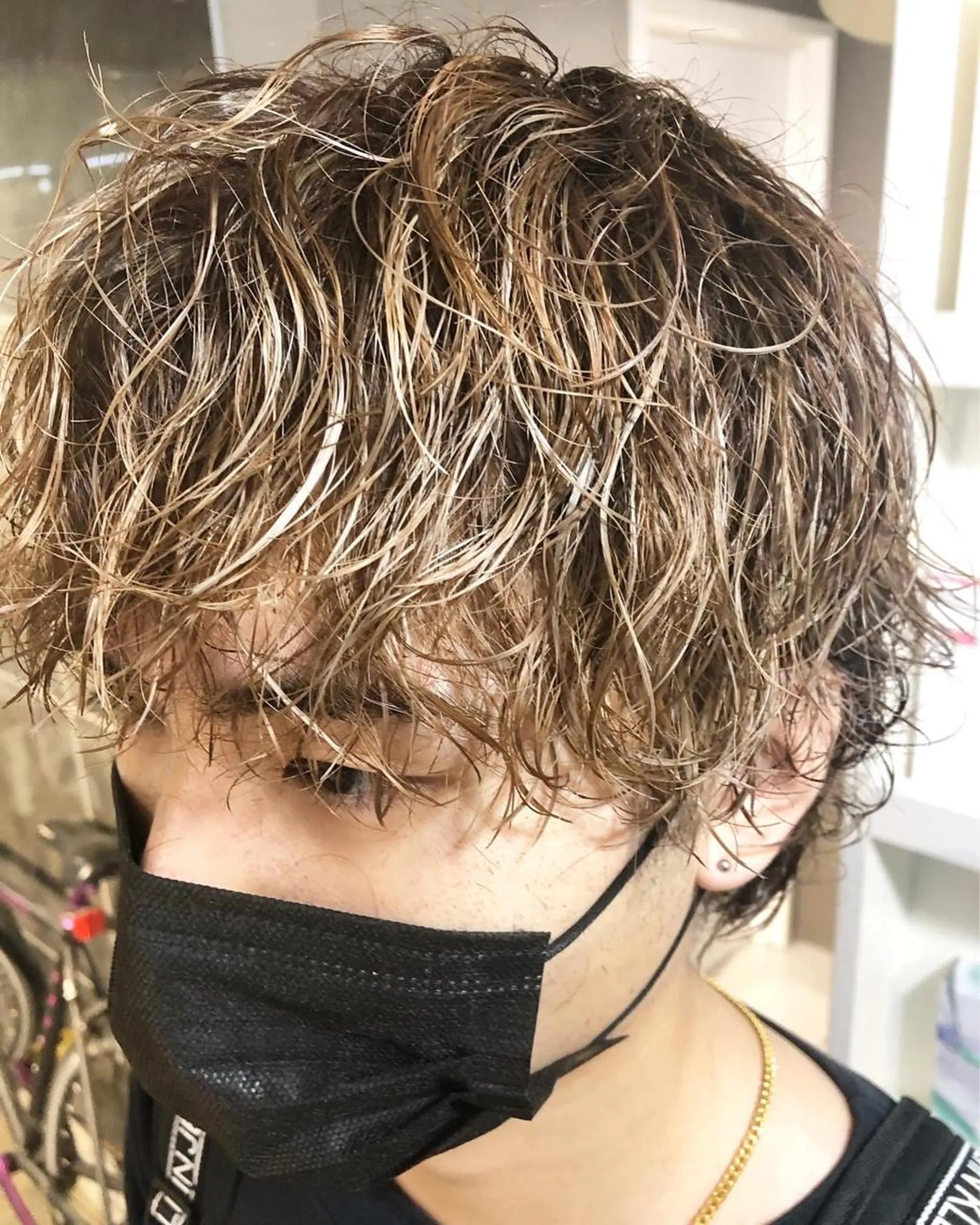 カラー ヘアアレンジ メンズ カット ヘアカラー トリートメント ヘアセット メンズ特化✂️栗原 侑也のヘアスタイル