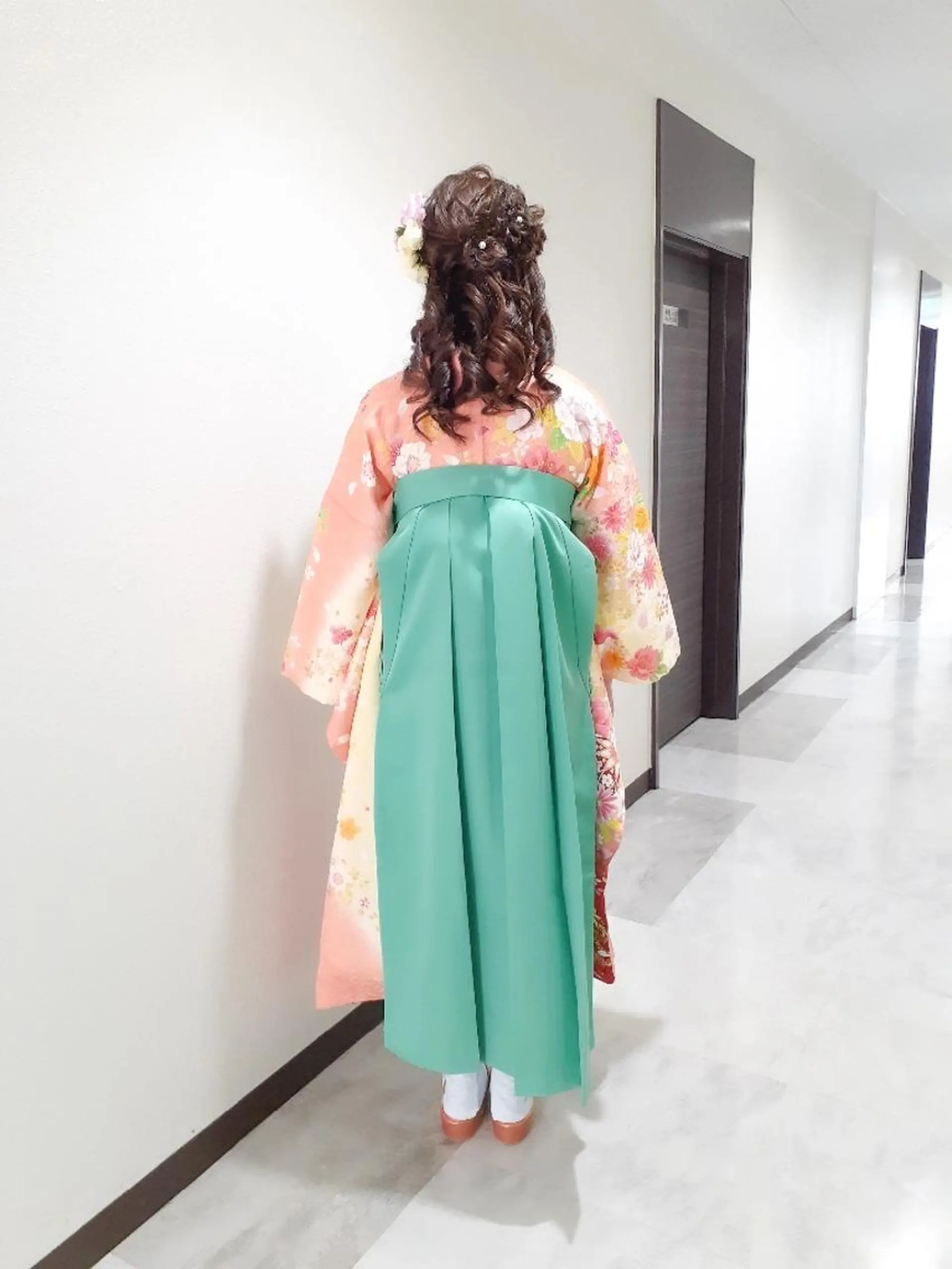 セミロング ヘアアレンジ Hair&Make  Delight*のヘアスタイル