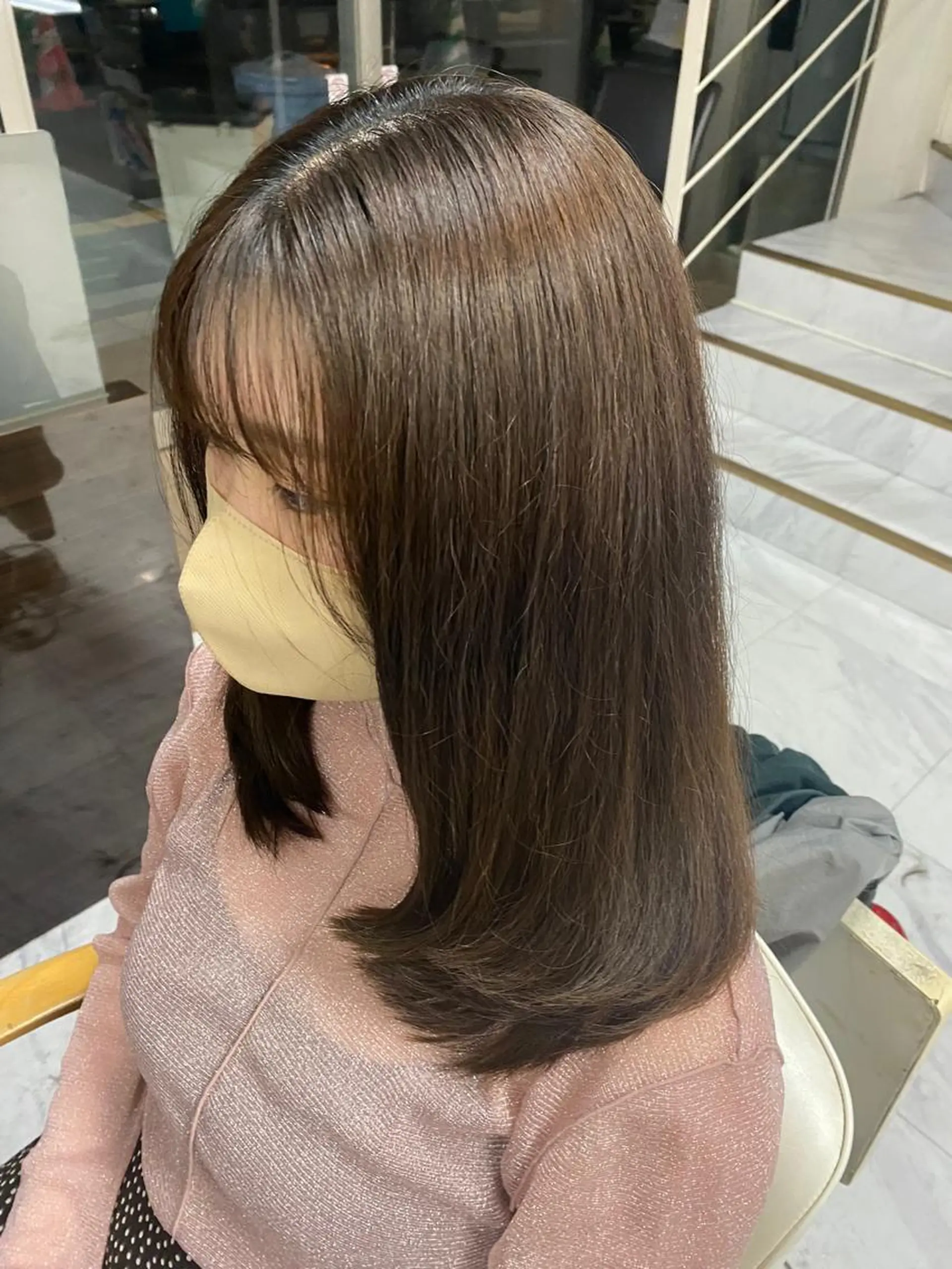 ロング レイヤーカット シャギー 目黒 碧人のヘアスタイル