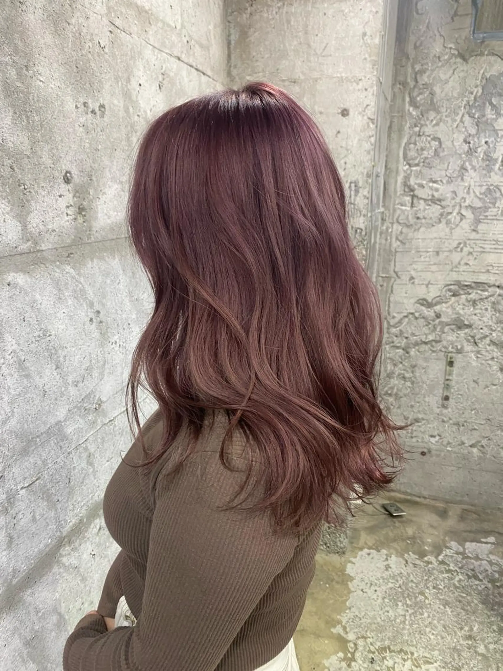 ミディアム ヘアカラー ［似合わせヘア］ ✂︎OGURO✂︎のヘアスタイル