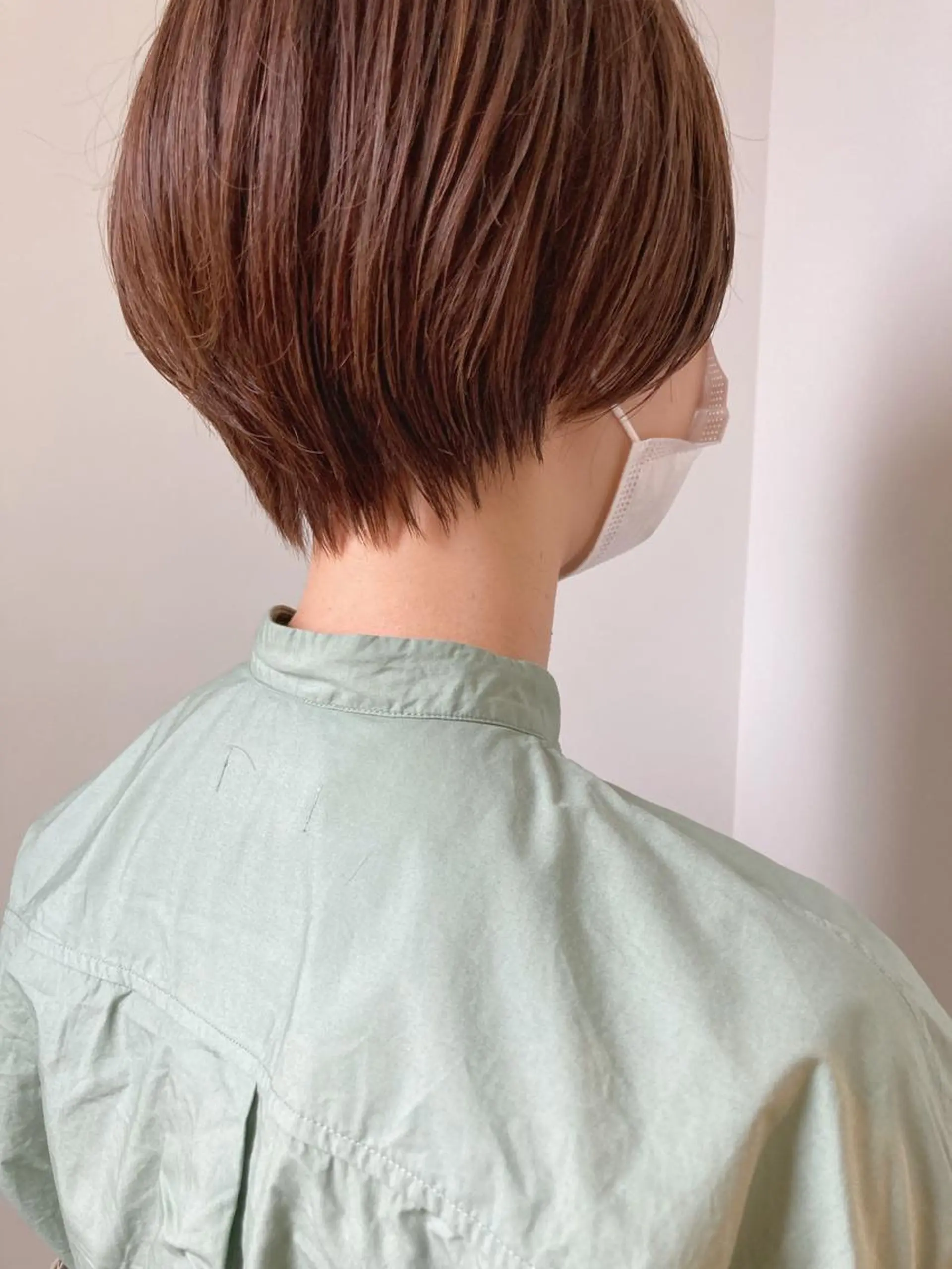 ショート カラー ハイライトカラー ハイライト 小木曽智美 /ボブ/ショートのヘアスタイル