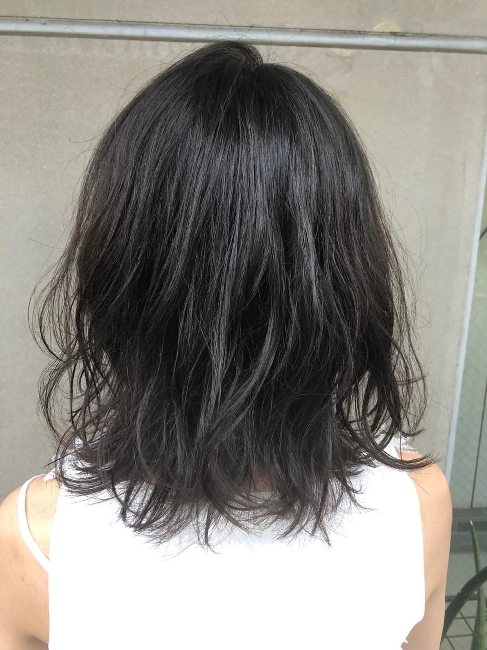 ミディアム パーマ 北間 寛哉のヘアスタイル