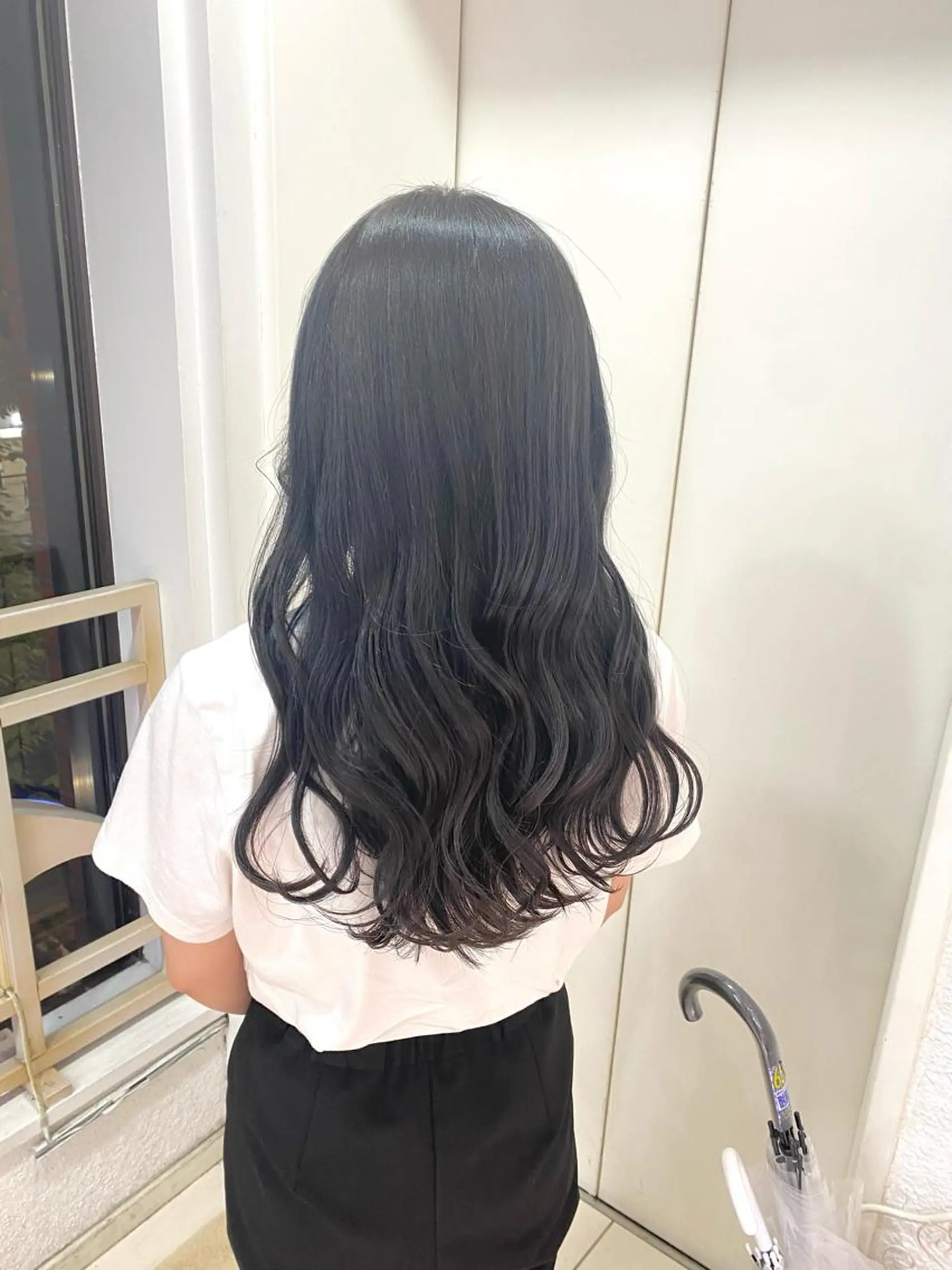 ロング カラー ヘアアレンジ 透明感カラー 古山 結季🌙🖤のヘアスタイル