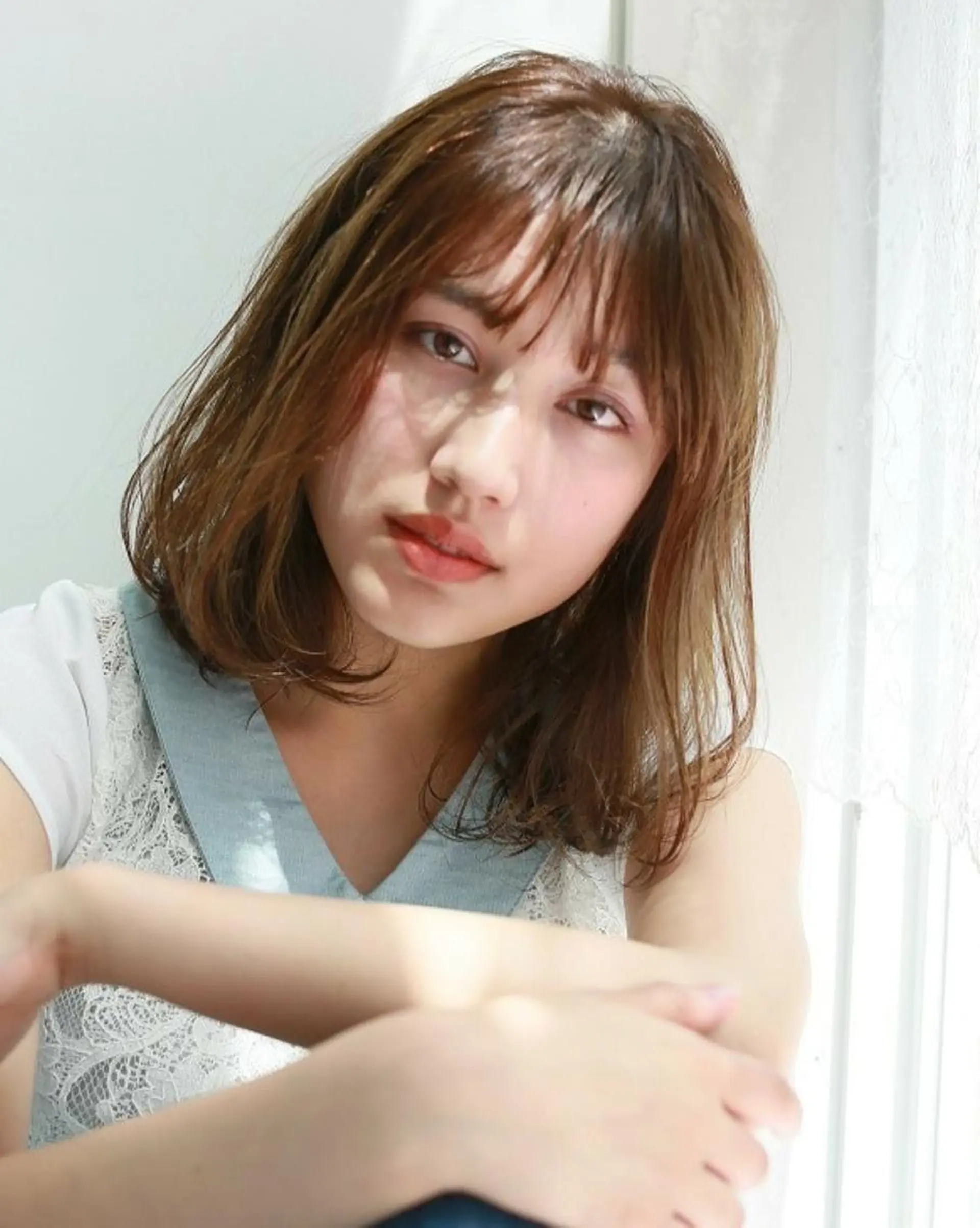 ショート ホリウチ ユキエのヘアスタイル